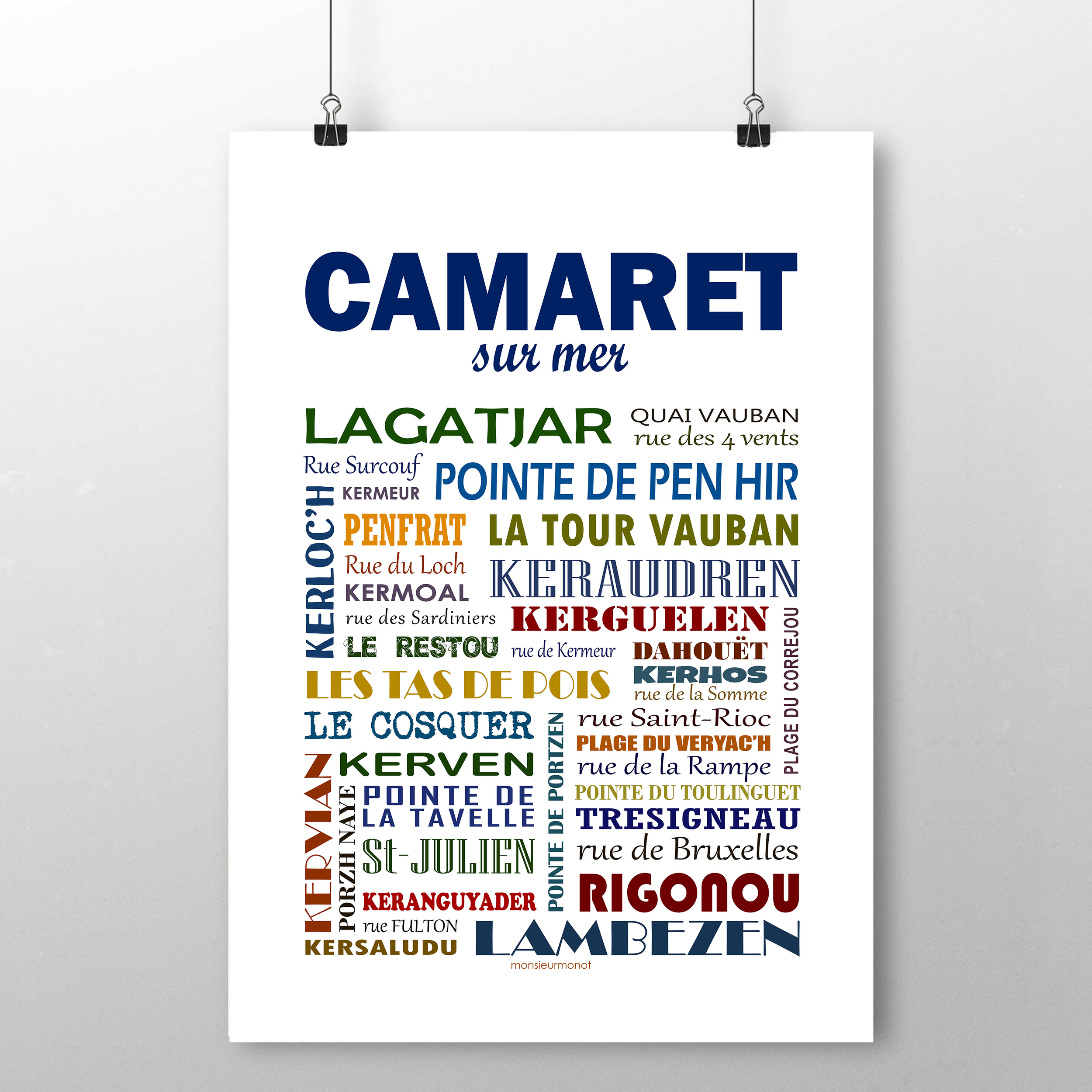 affiche camaret sur mer  2