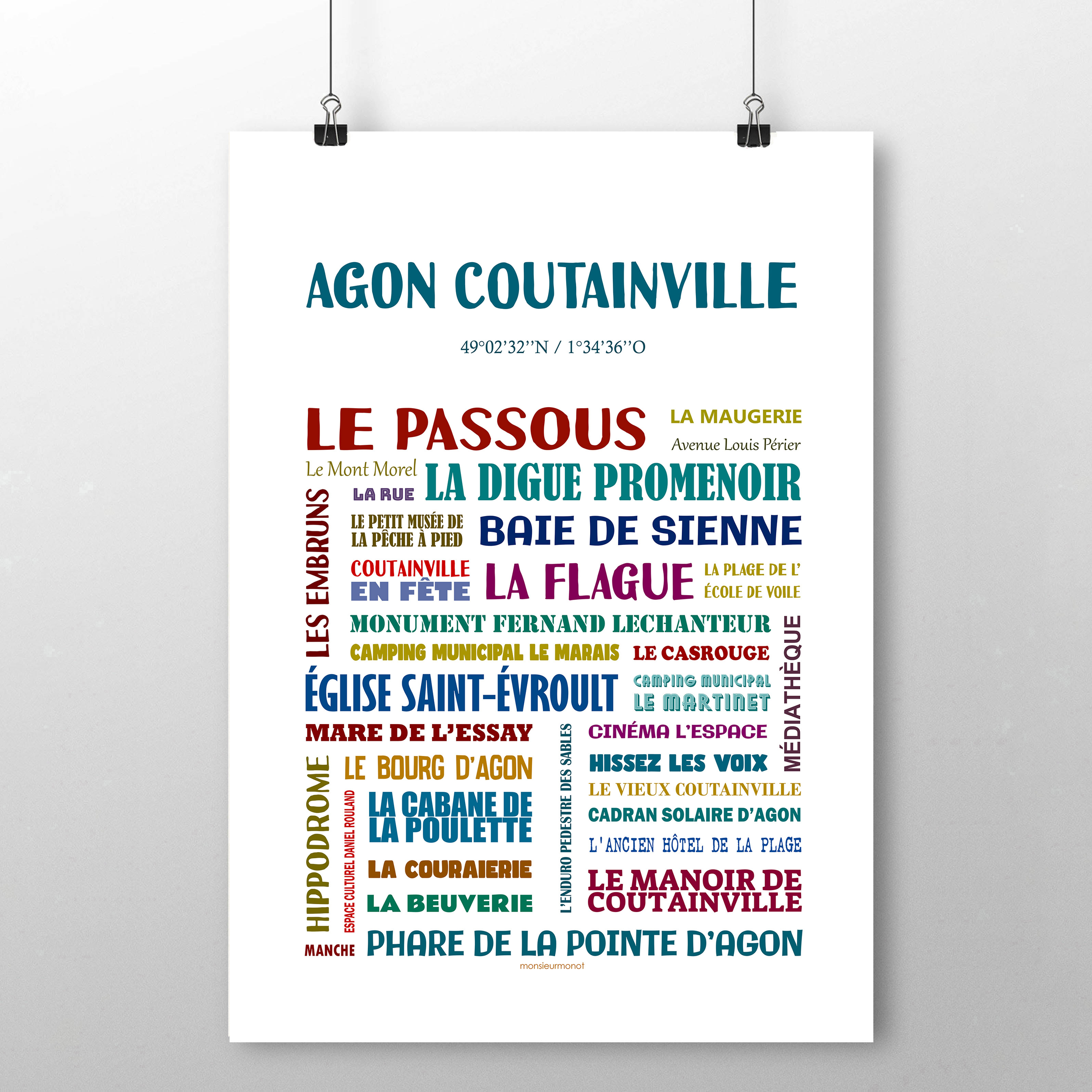 affiche Agon coutainville  2