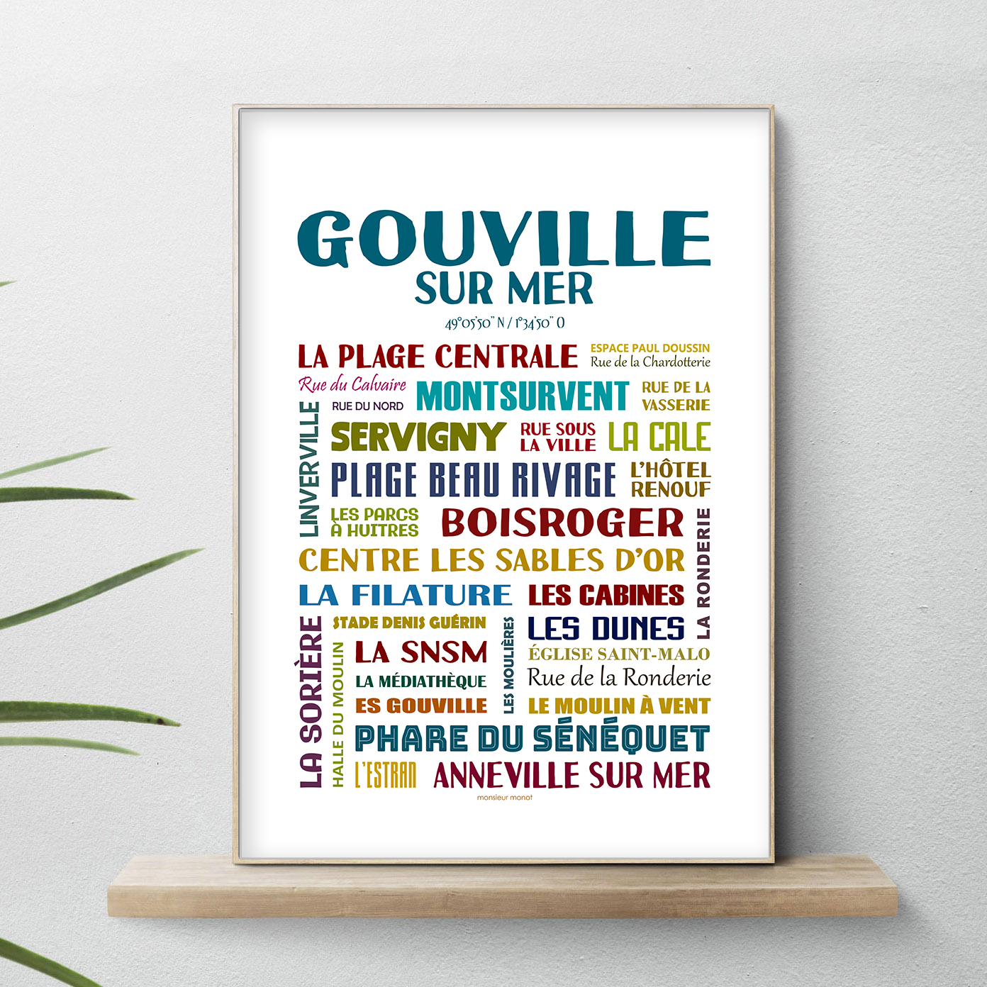 affiche Gouville sur mer