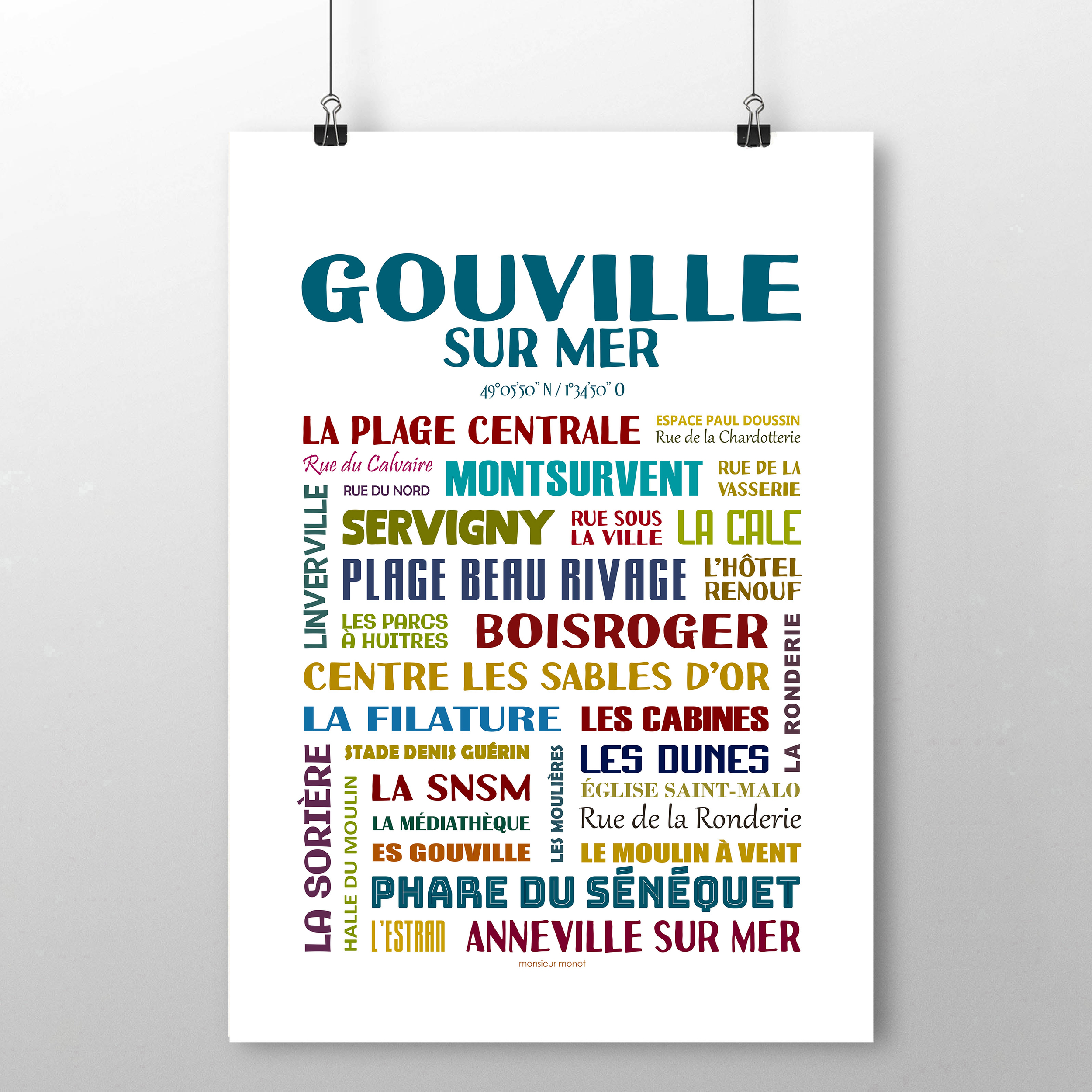 affiche Gouville sur mer 2