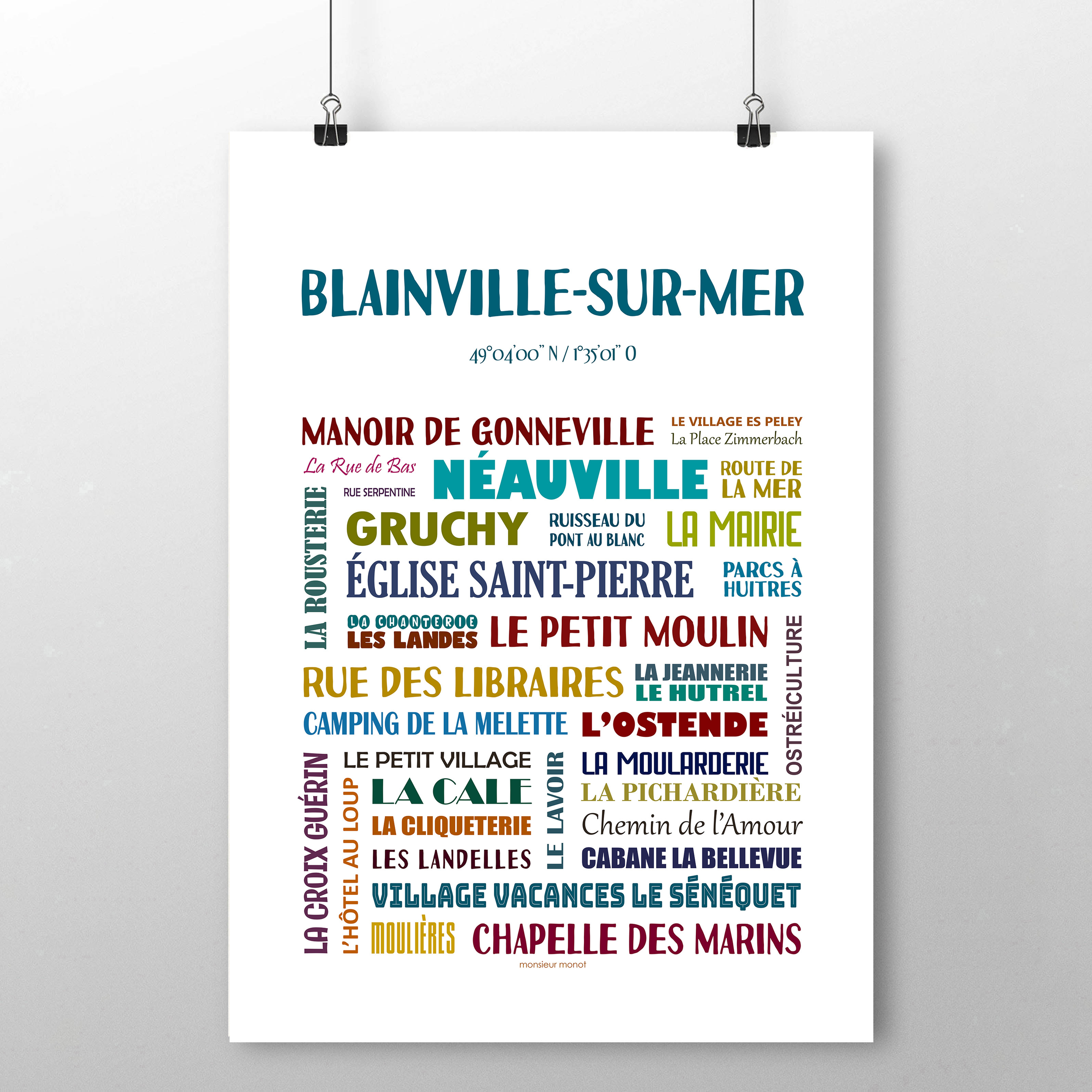 affiche Blainville sur mer 2