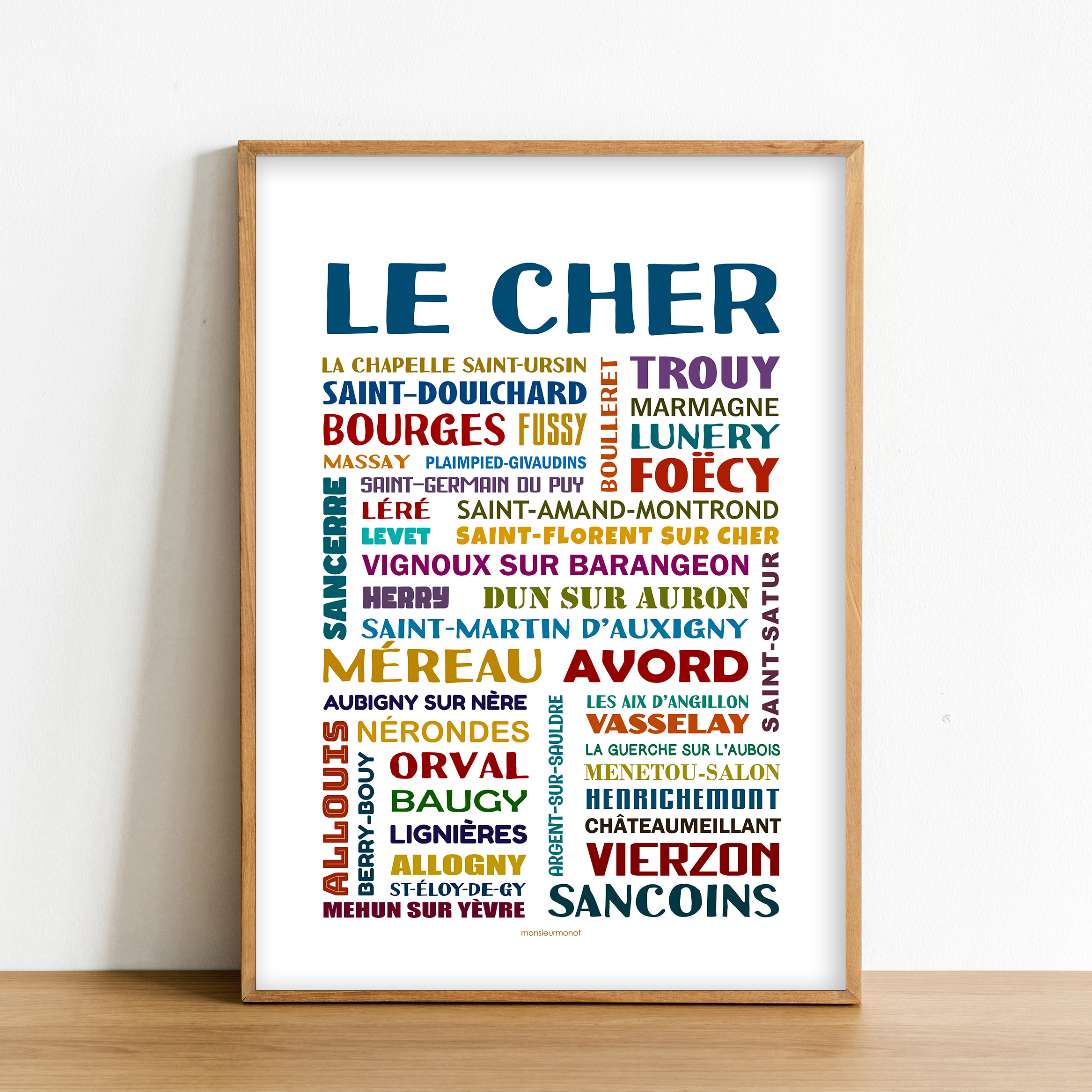 Affiche Le cher