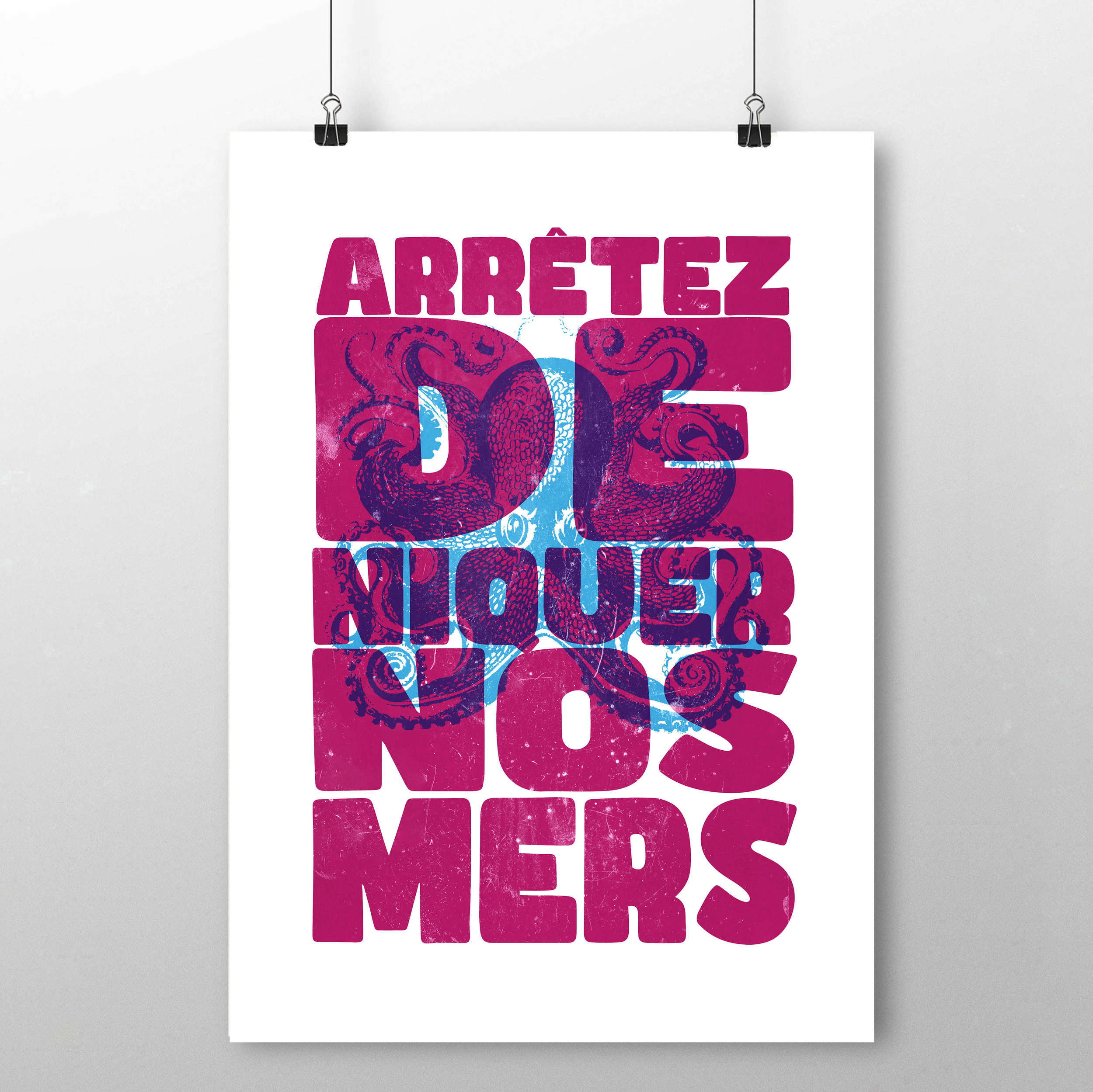 affiche arretez de niquer nos mers 2
