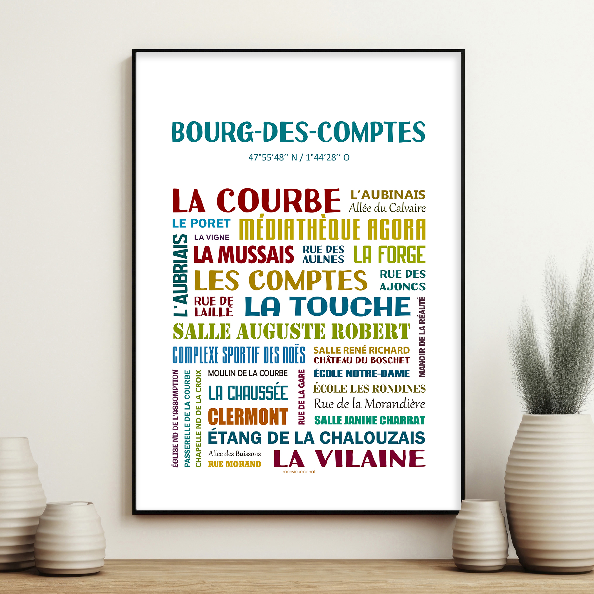 affiche Bourg des Comptes