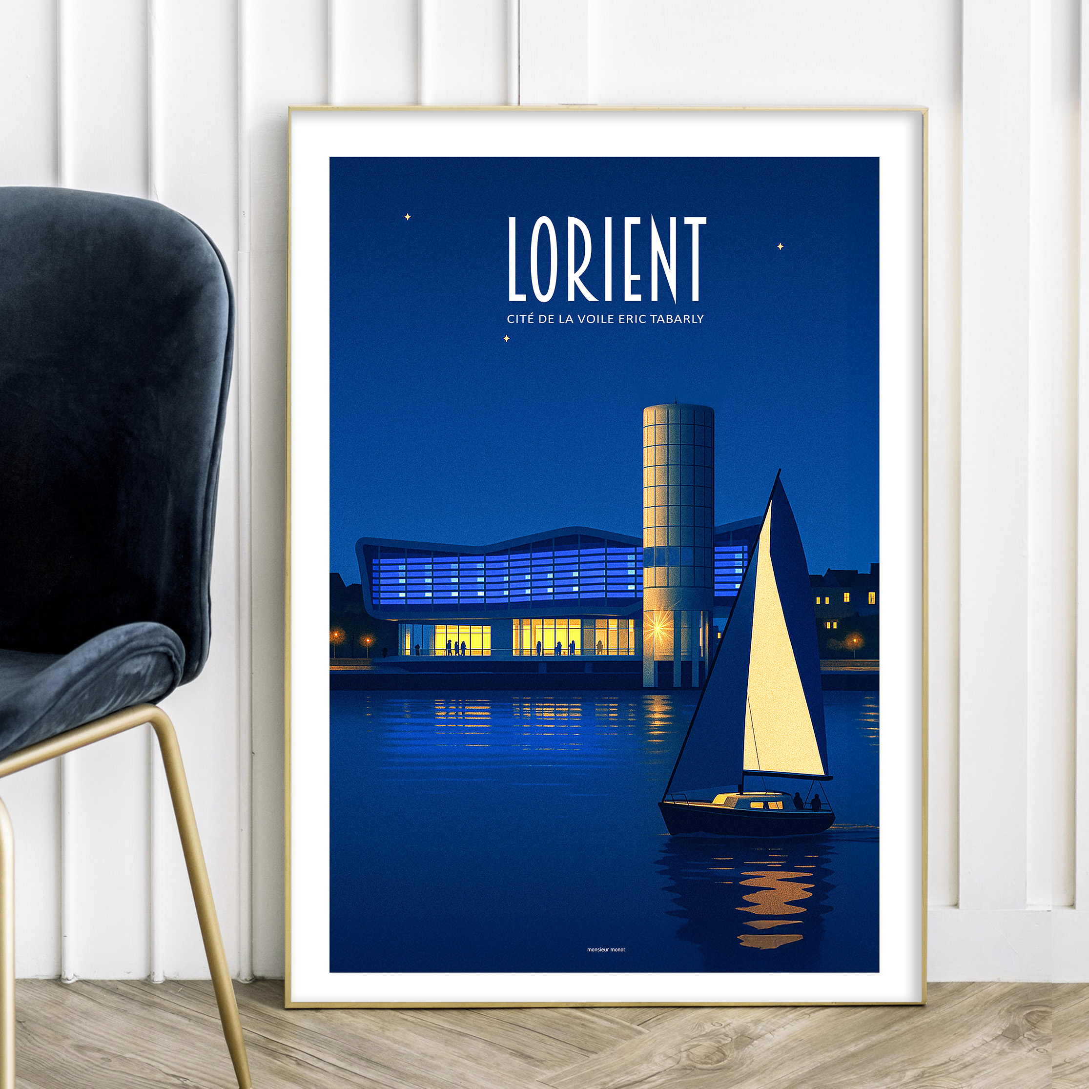 Affiche de Lorient la nuit