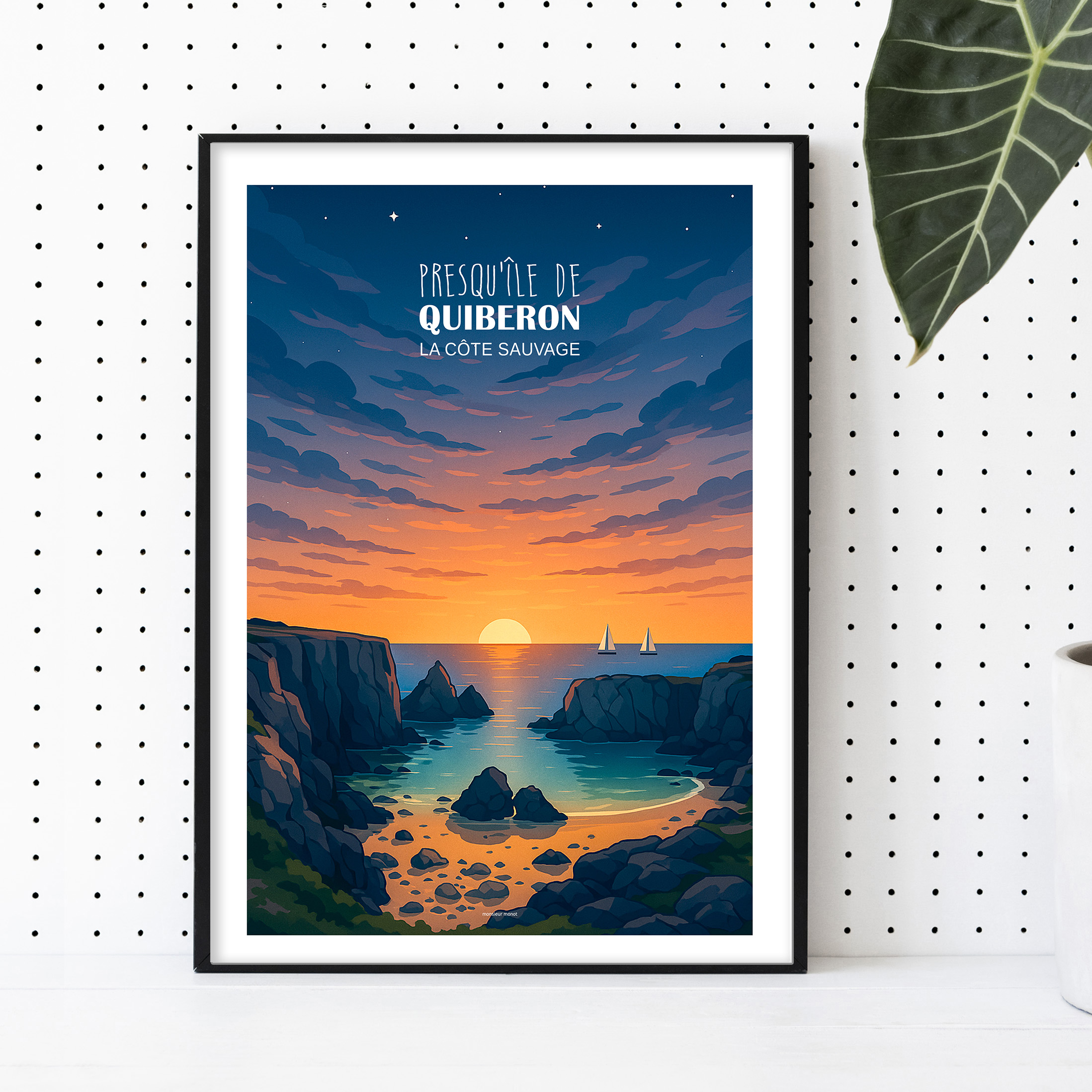 Affiche de Quiberon la nuit