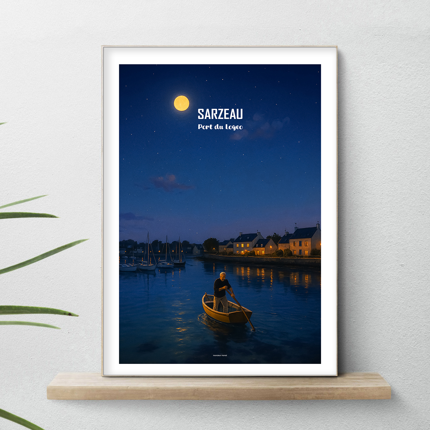 affiche Sarzeau port du logeo de nuit