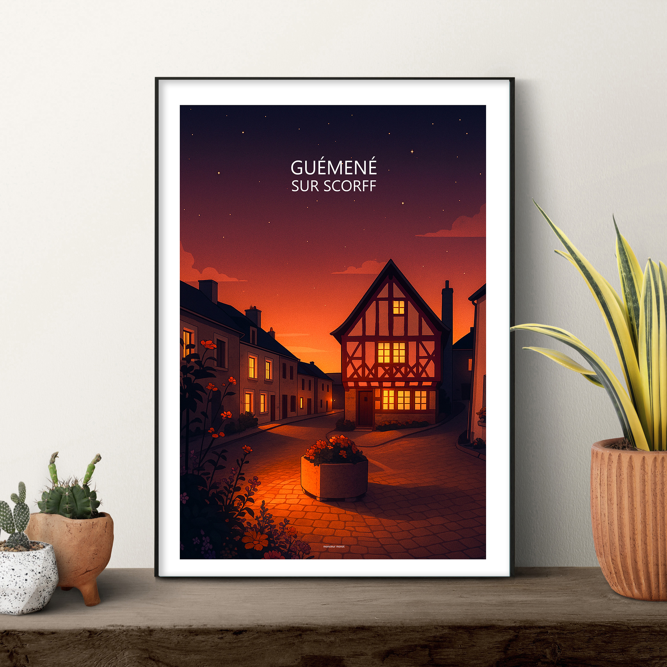 affiche Guémené Sur scorff la nuit