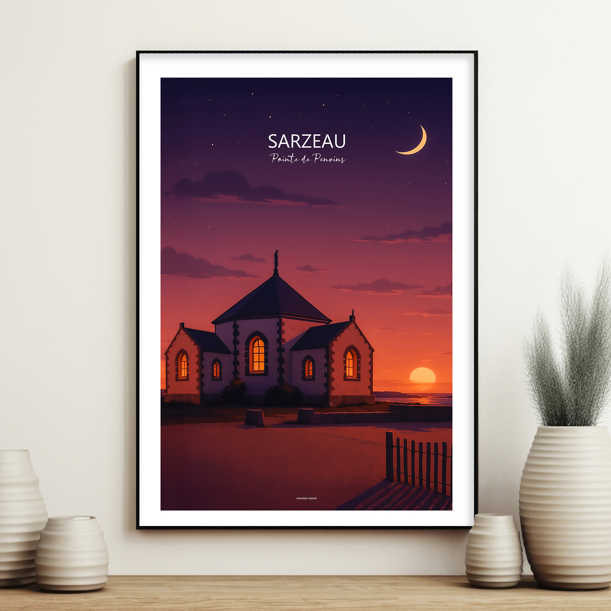 affiche Sarzeau Pointe de Penvins