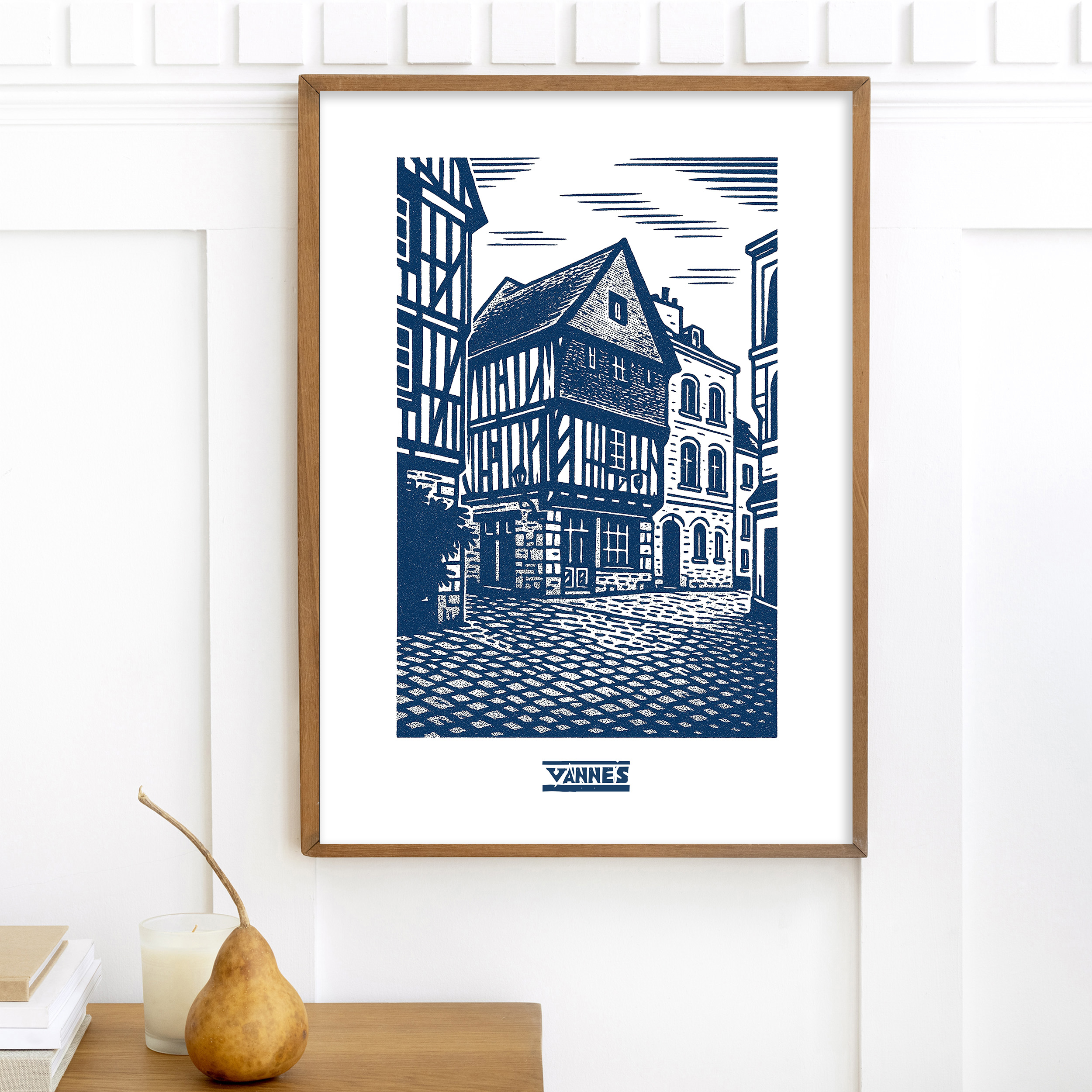 affiche Vannes Bleue