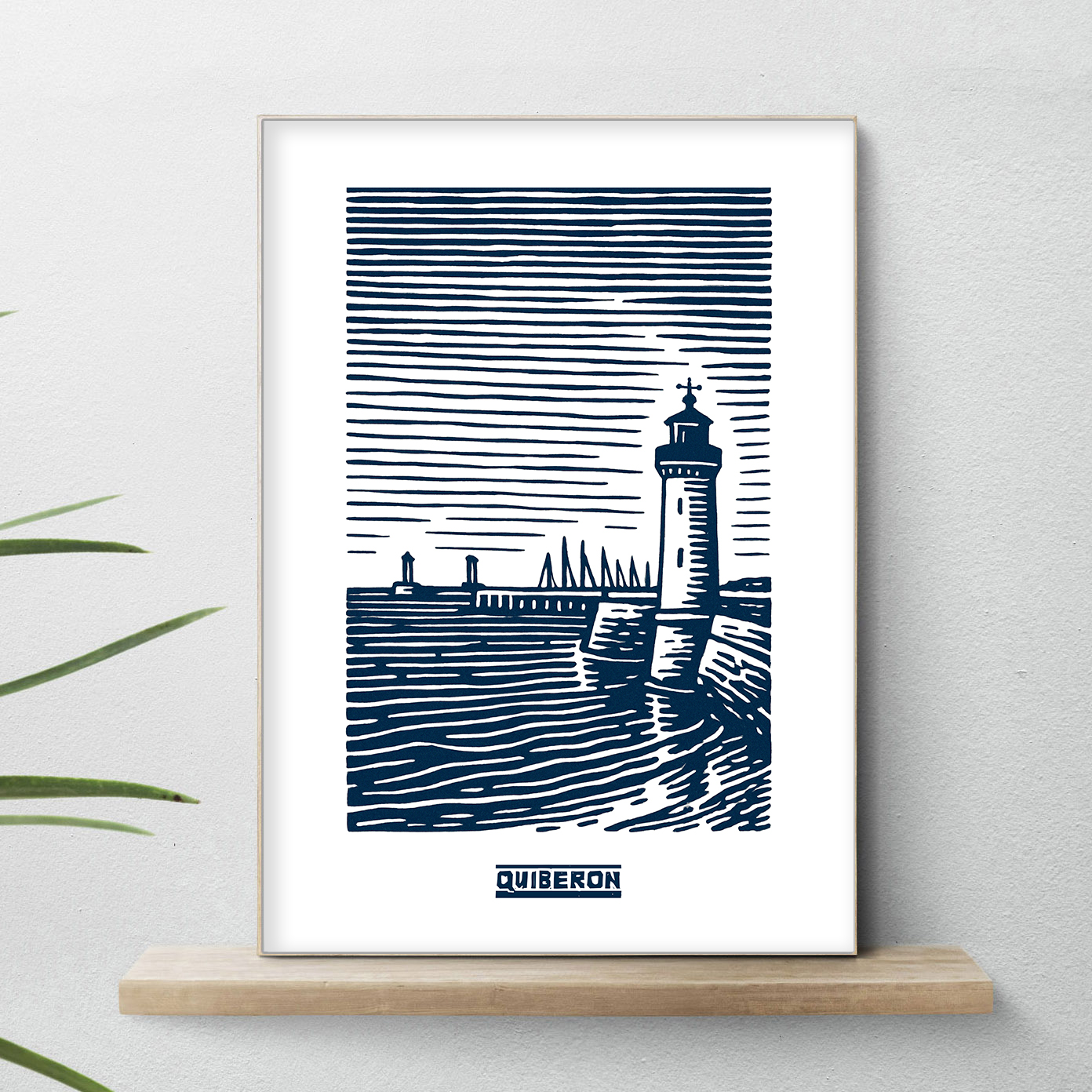 affiche Quiberon Blue
