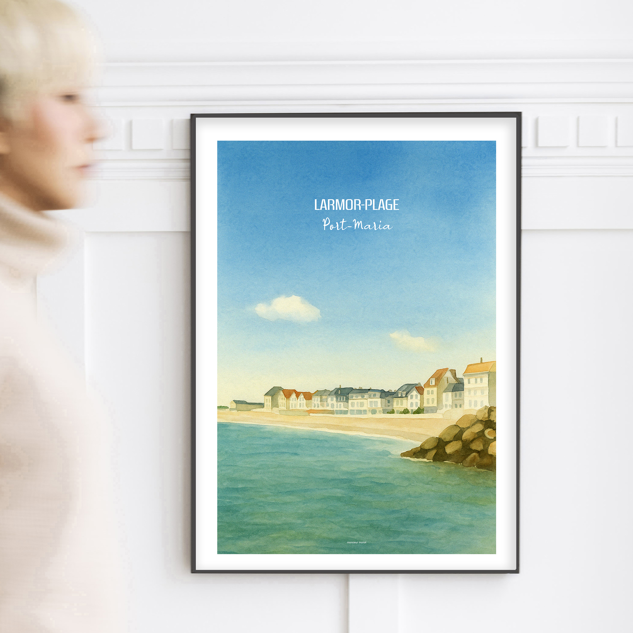 affiche LARMOR PLAGE Port Maria