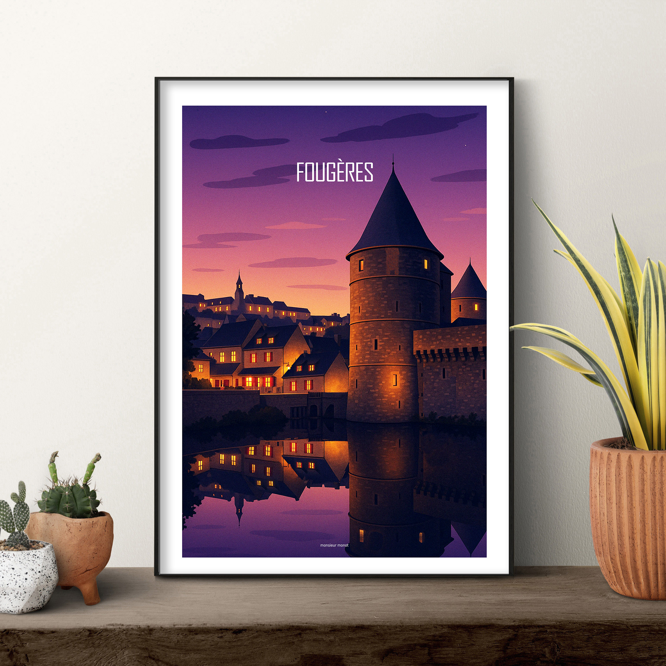 affiche Fougères La Nuit