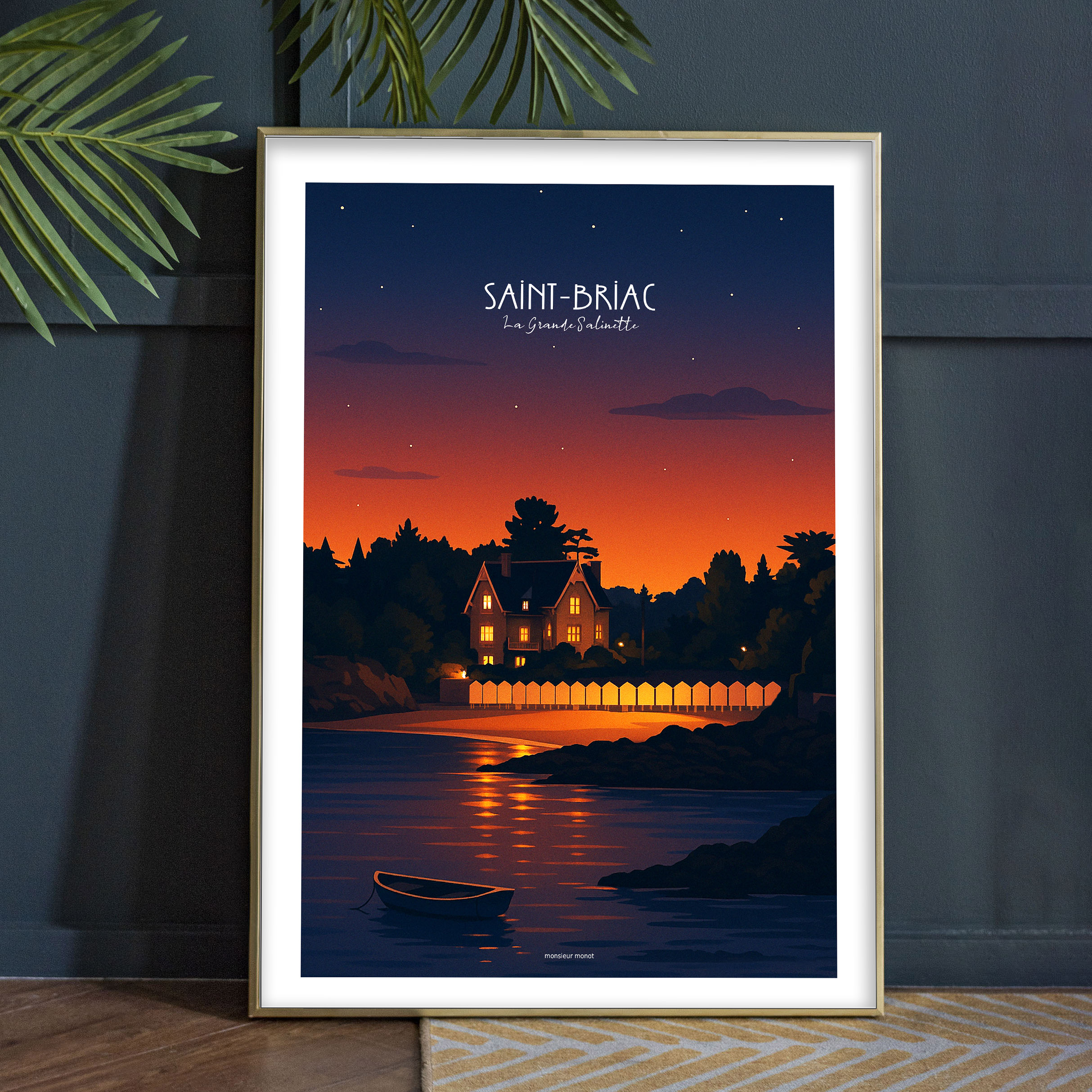 Affiche Saint-Briac La Nuit