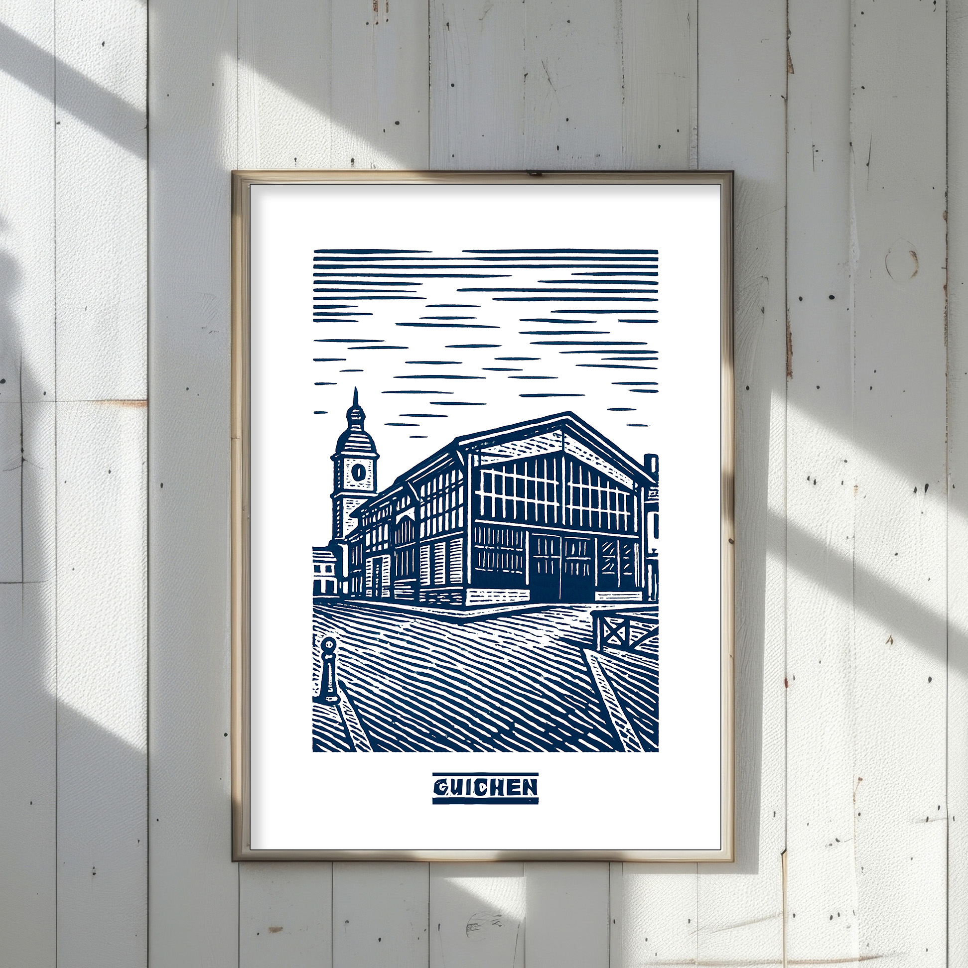 Affiche Guichen Bleue