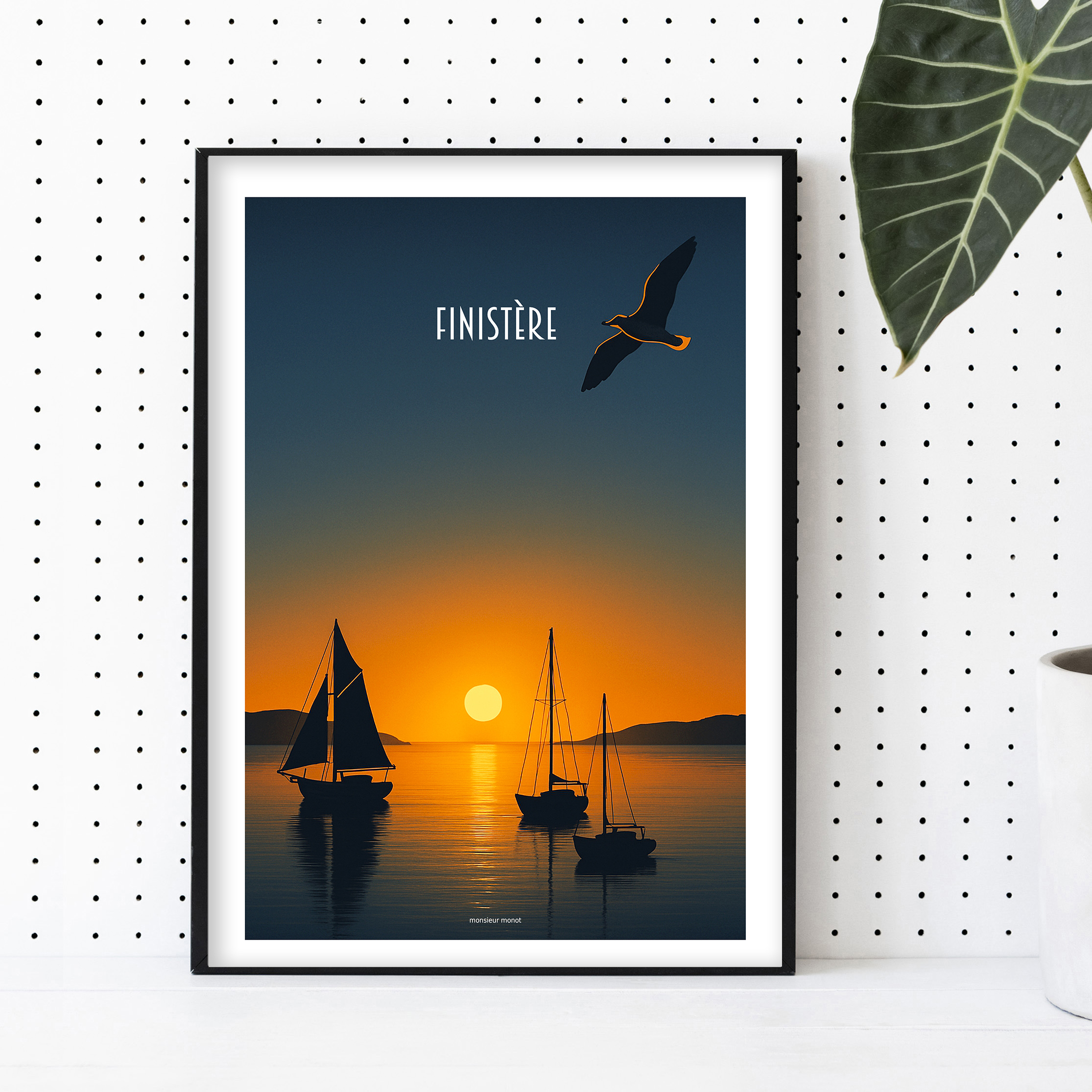 affiche Finistère la nuit