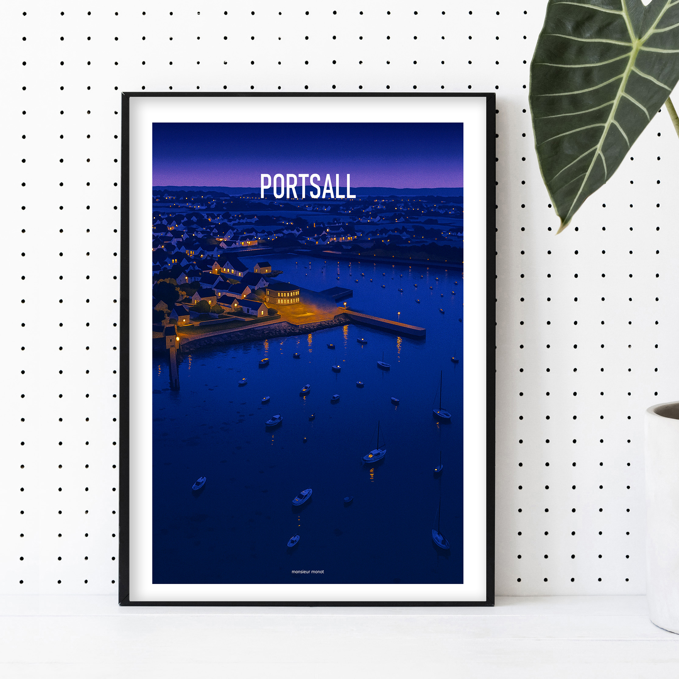 affiche portsall La nuit