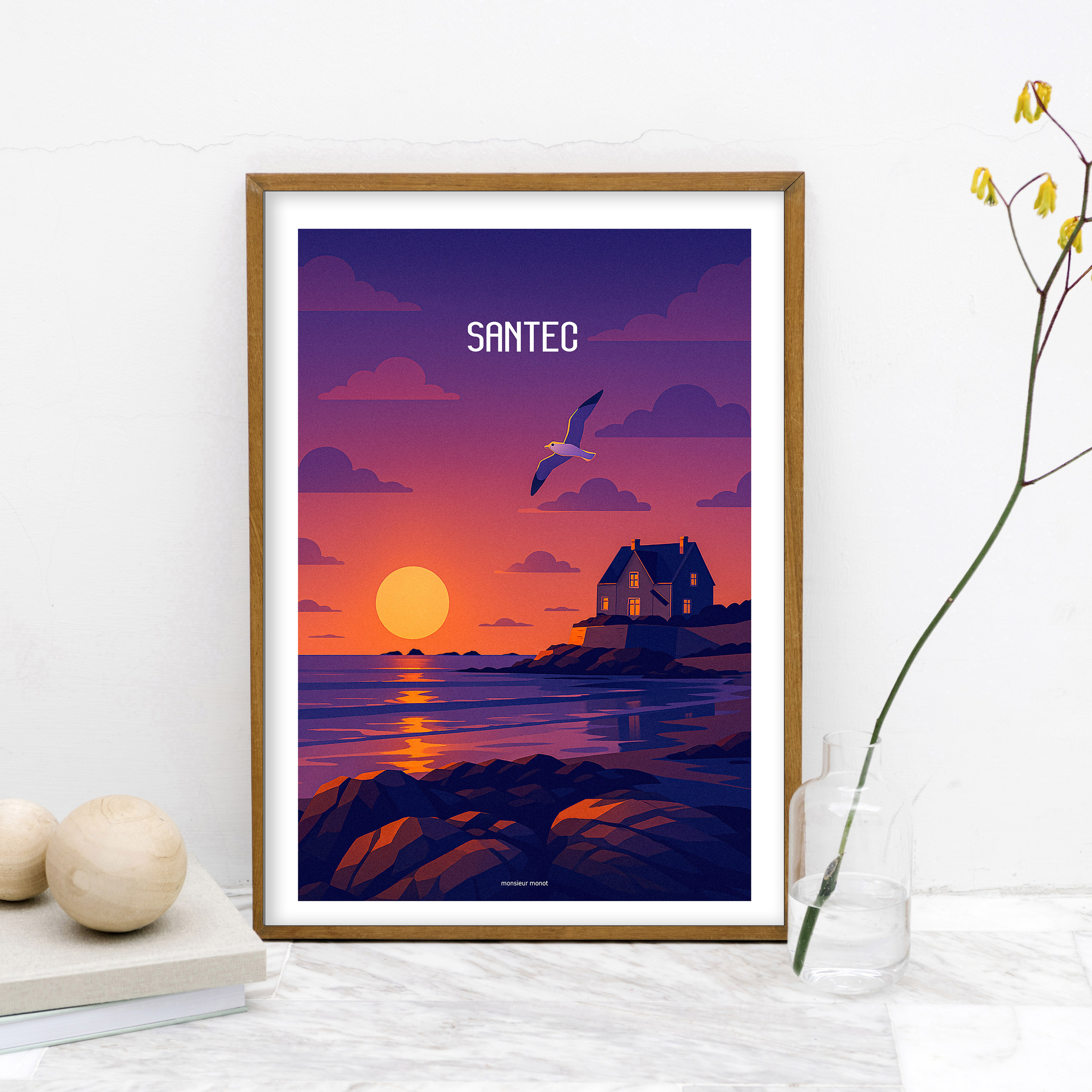 Affiche Santec La Nuit
