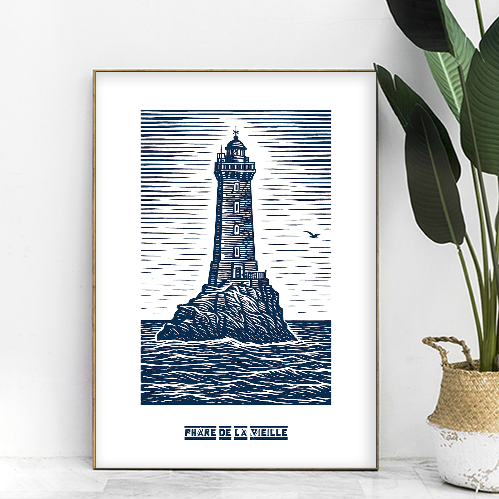 affiche Phare de la Vieille