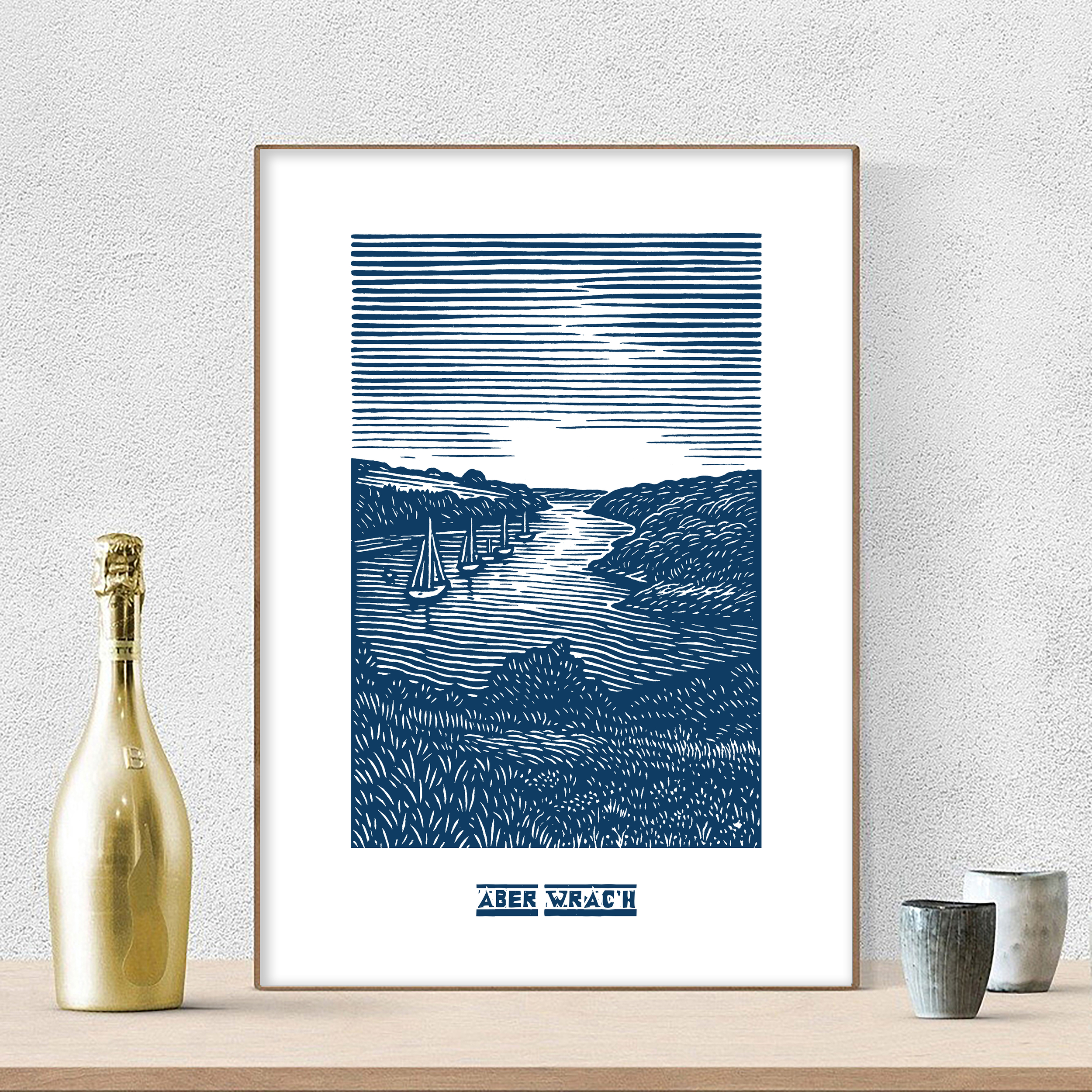 affiche Aber Wrach Bleue