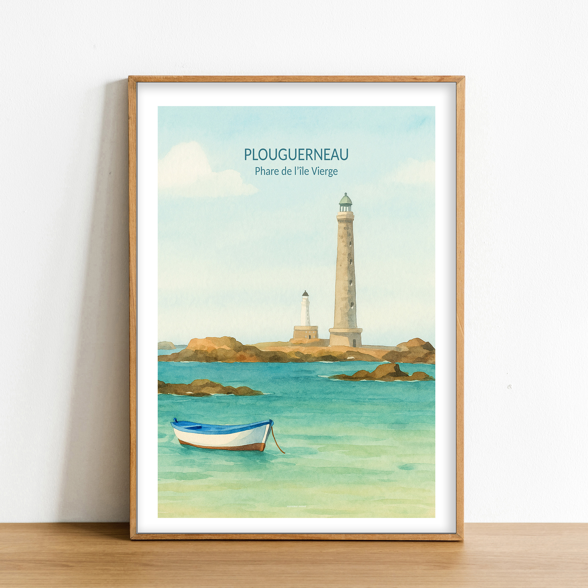 Affiche plouguerneau Couleur