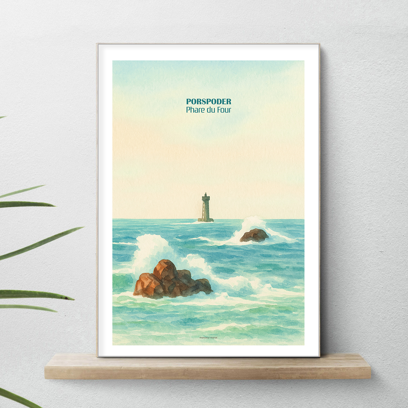 affiche Porspoder Couleur