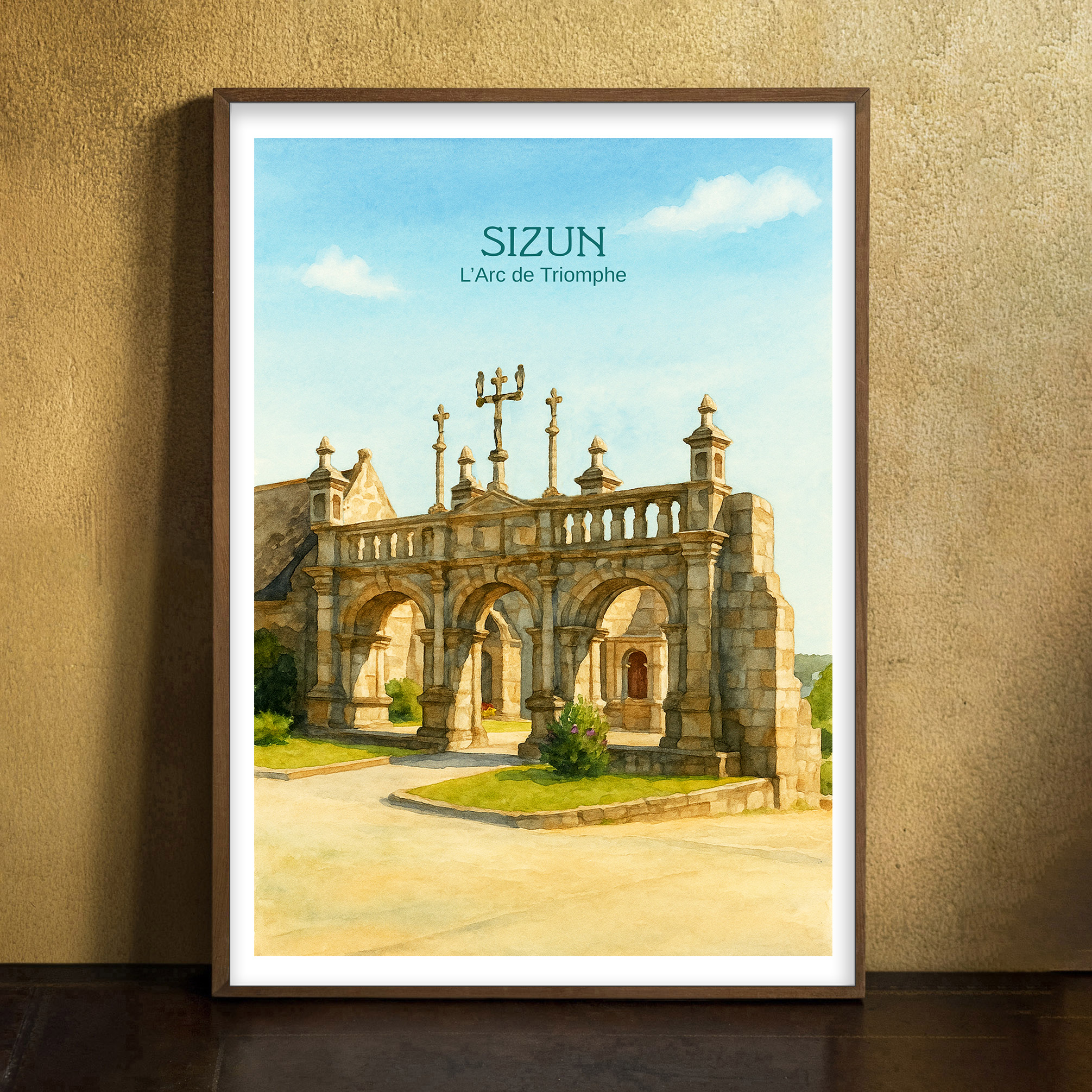 affiche Sizun couleur