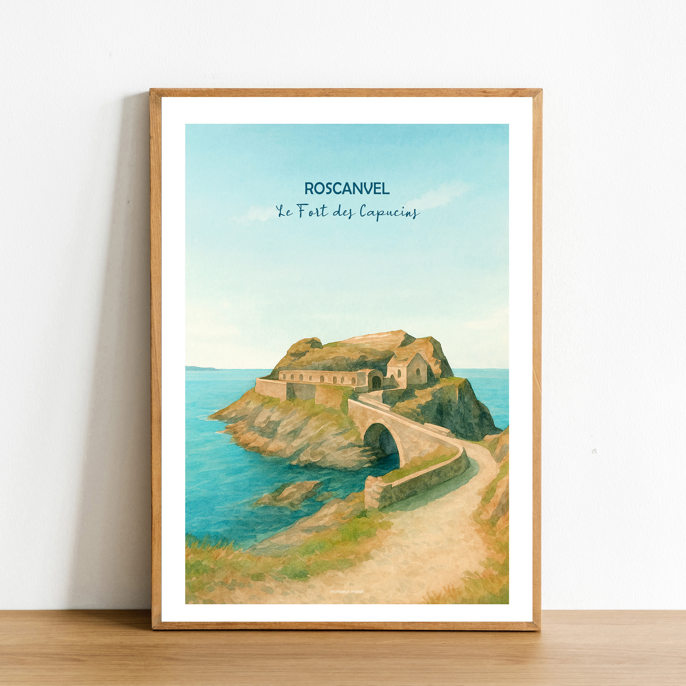 Affiche Roscanvel couleur