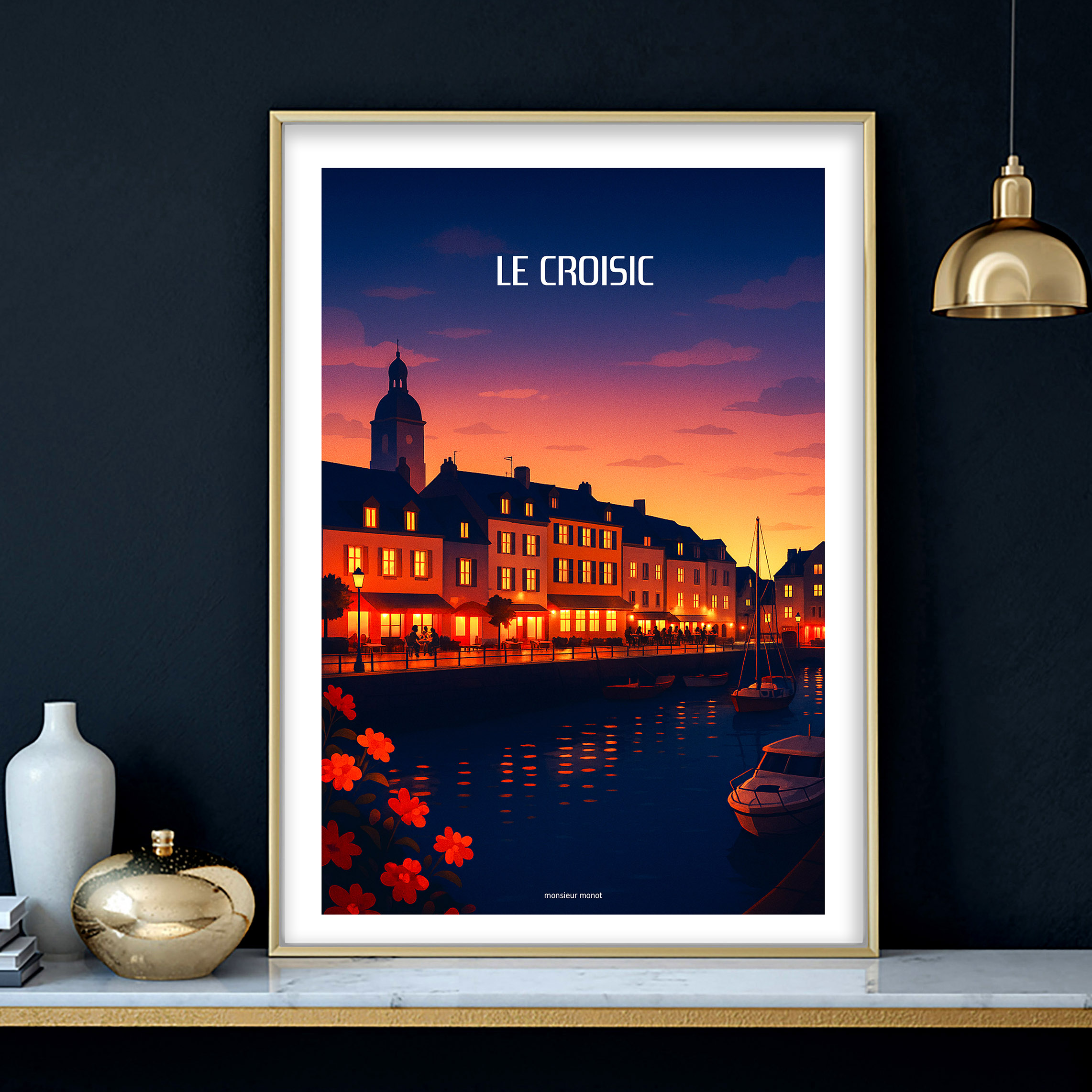 affiche Le Croisic La Nuit