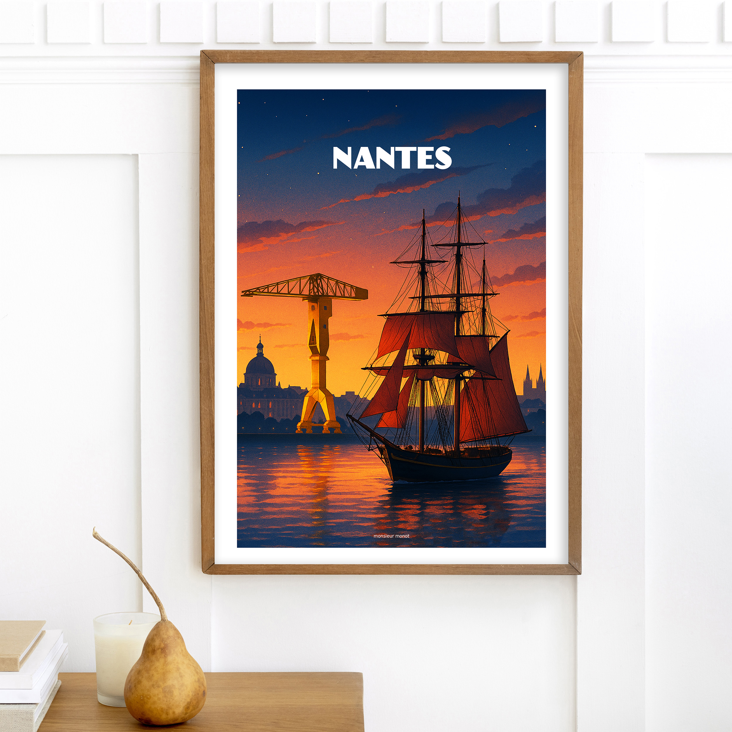 affiche Nantes La Grue