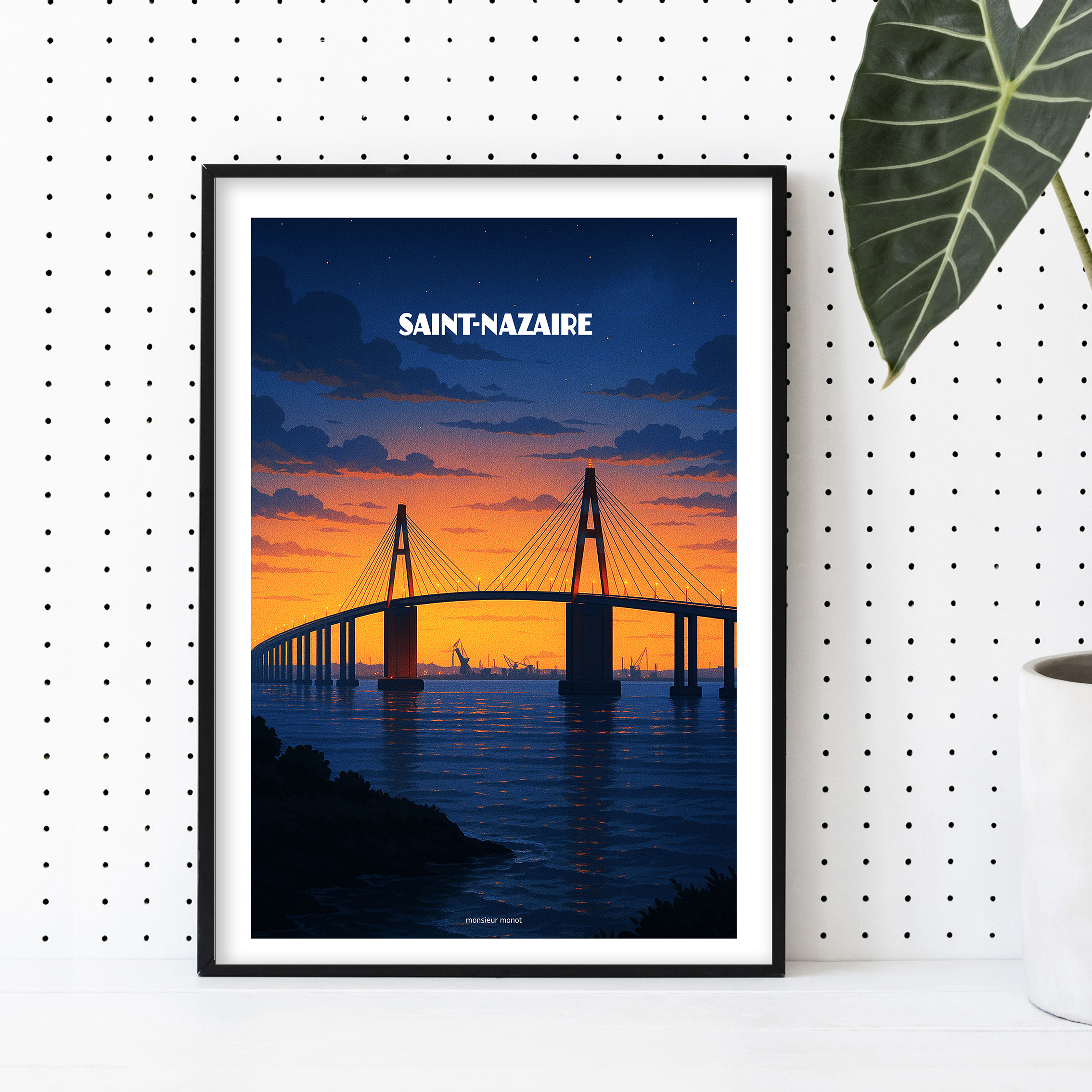 Affiche Saint-Nazaire Le Pont