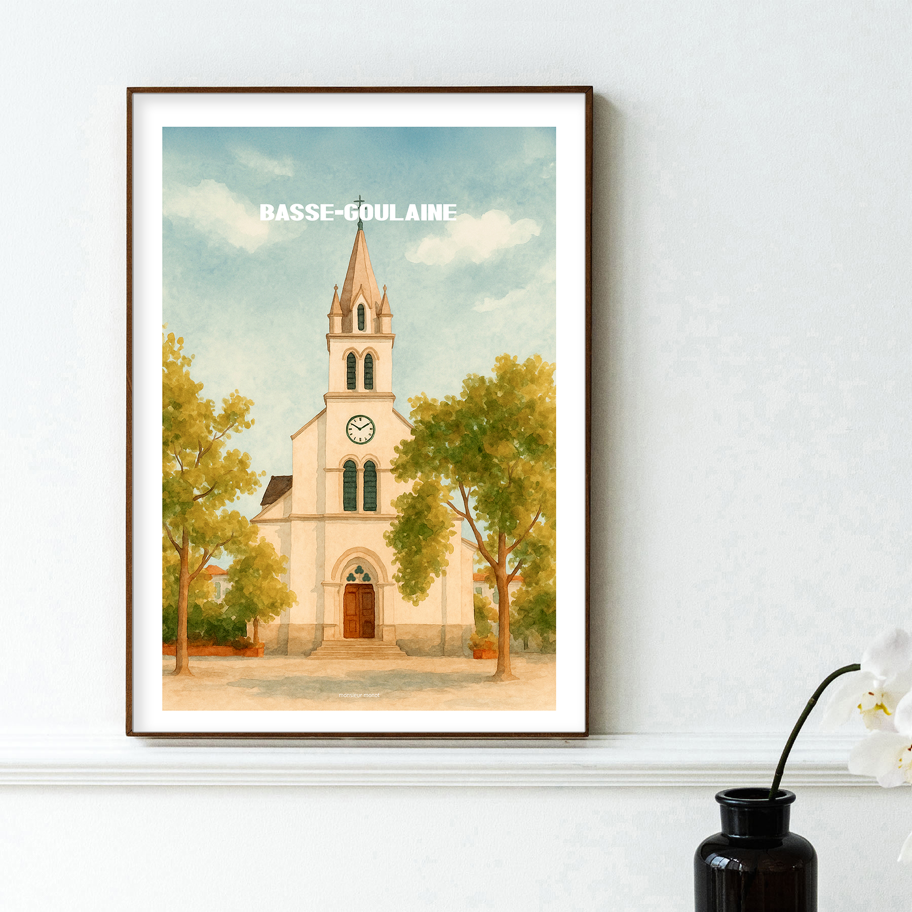 affiche Basse Goulaine couleur