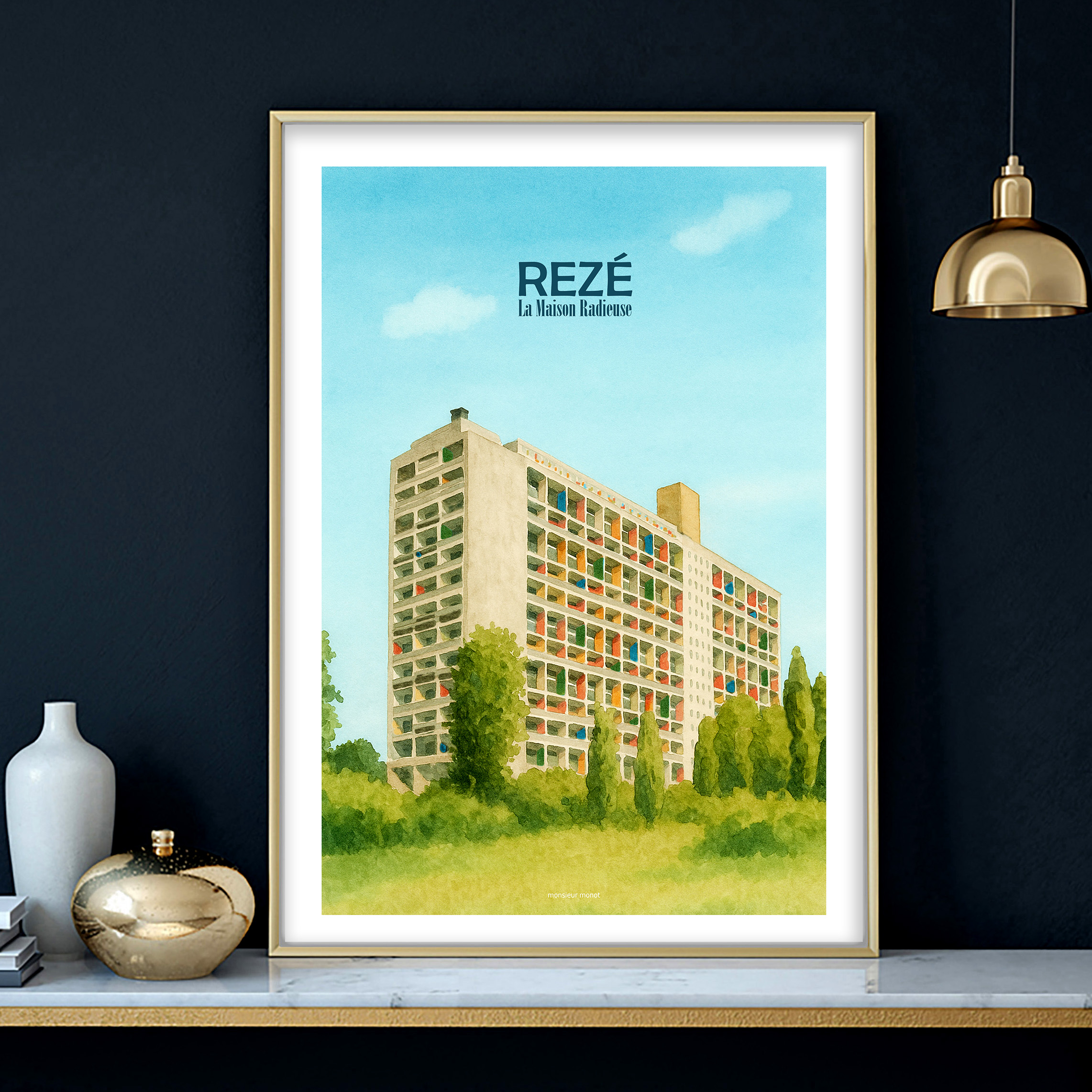 affiche Rezé La Maison Radieuse