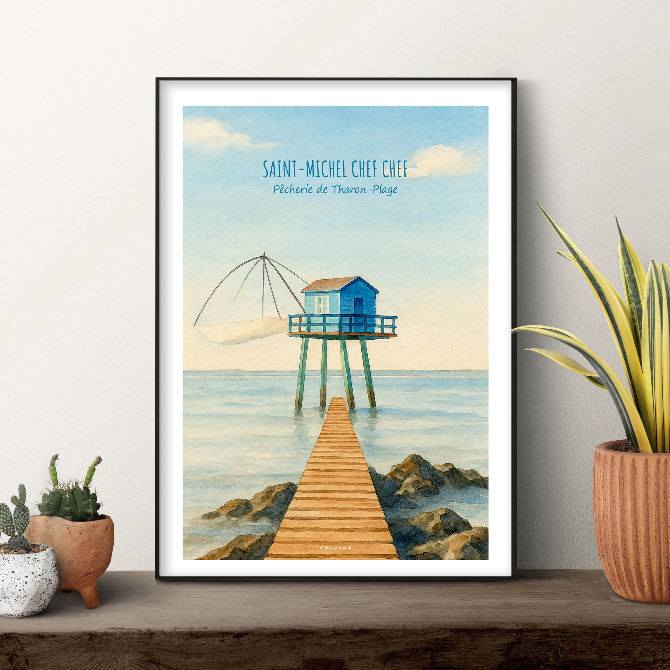 affiche saint Michel chef chel la pêcherie