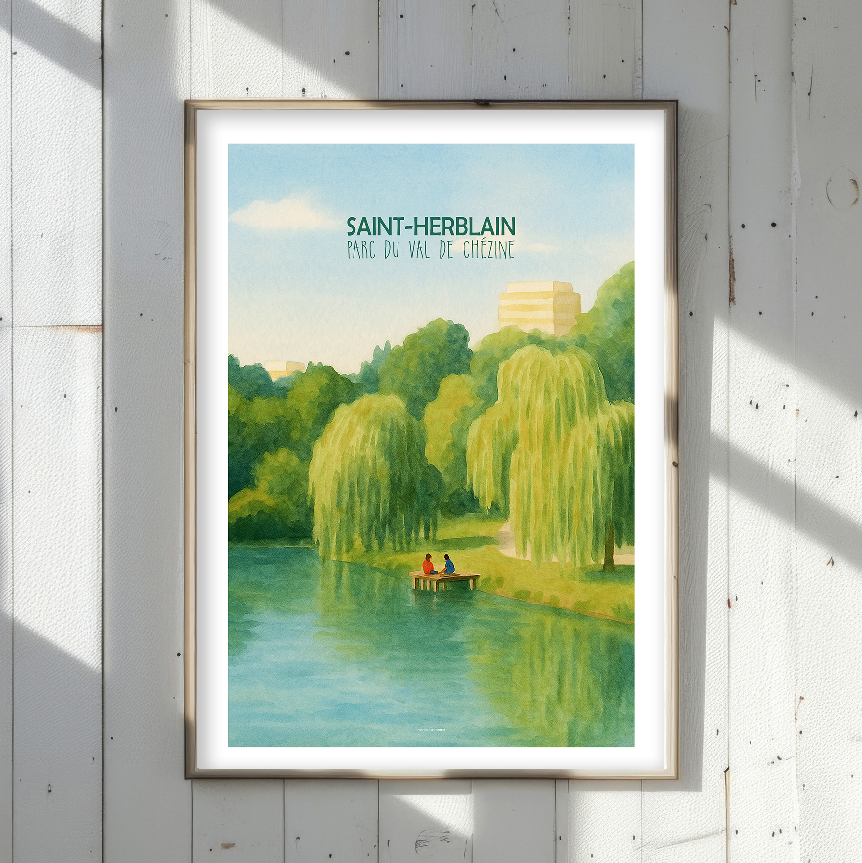 affiche Saint Herblain parc du val de Chézine