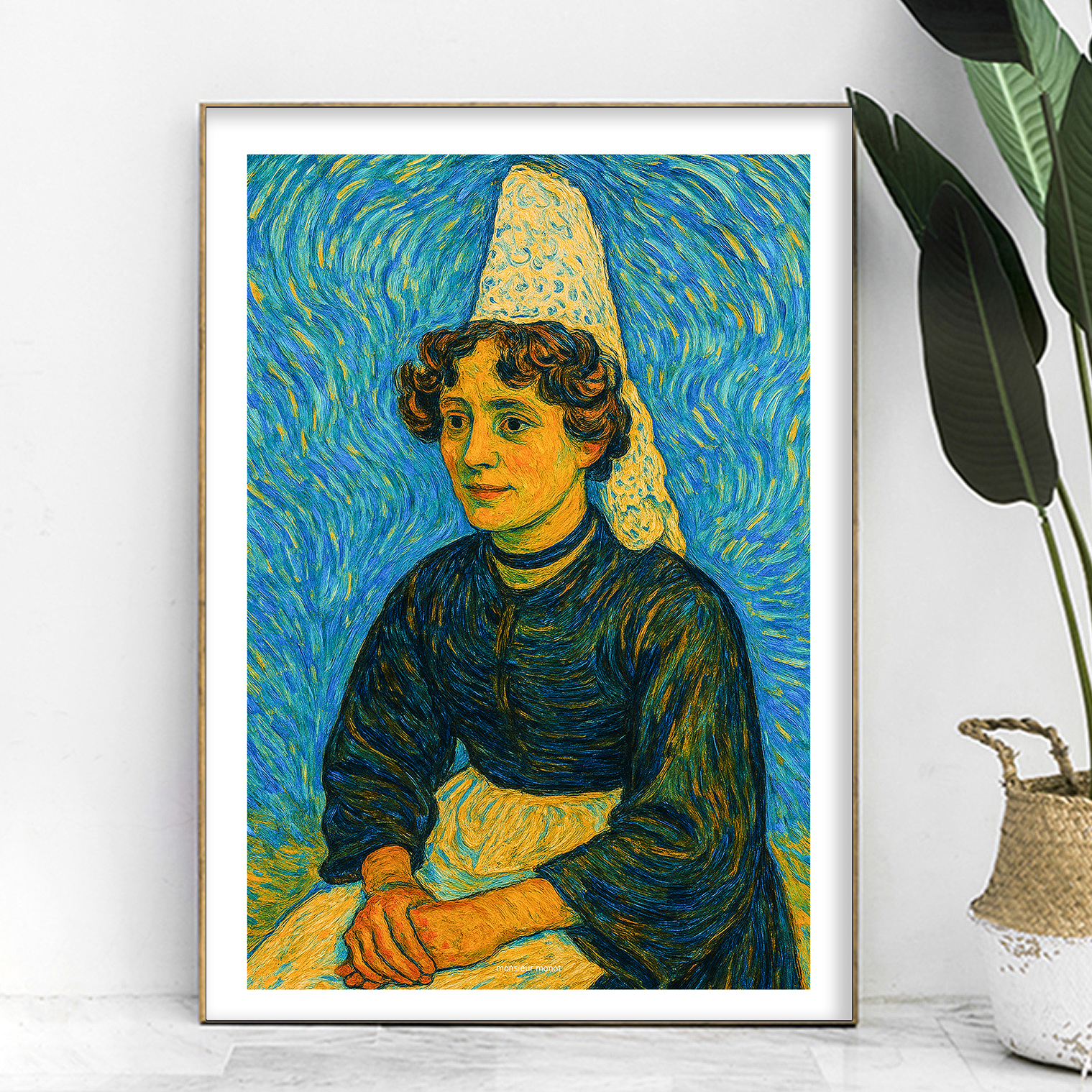 affiche La Bretonne de Van Gogh