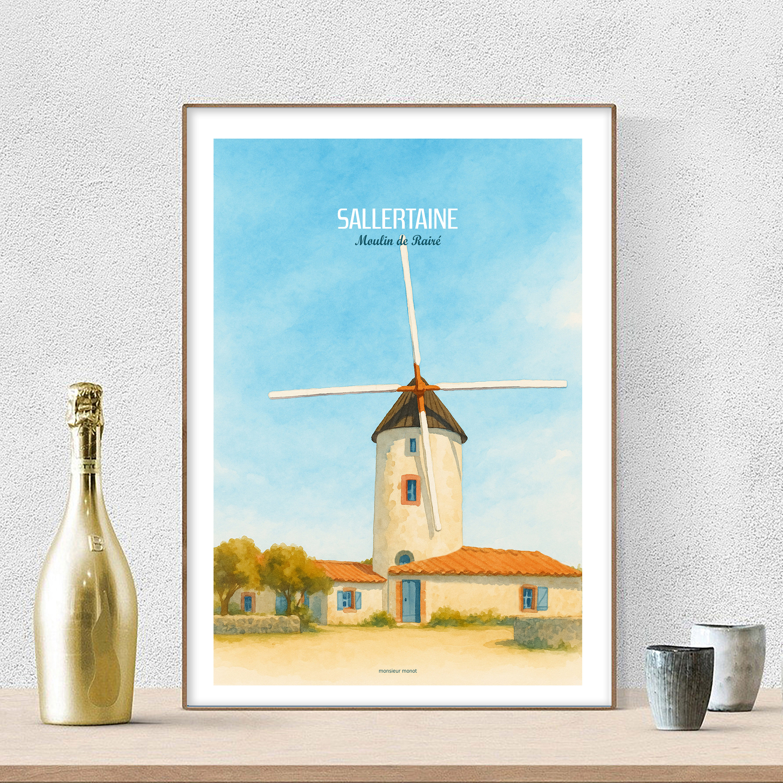 affiche Sallertaine moulin de rairé