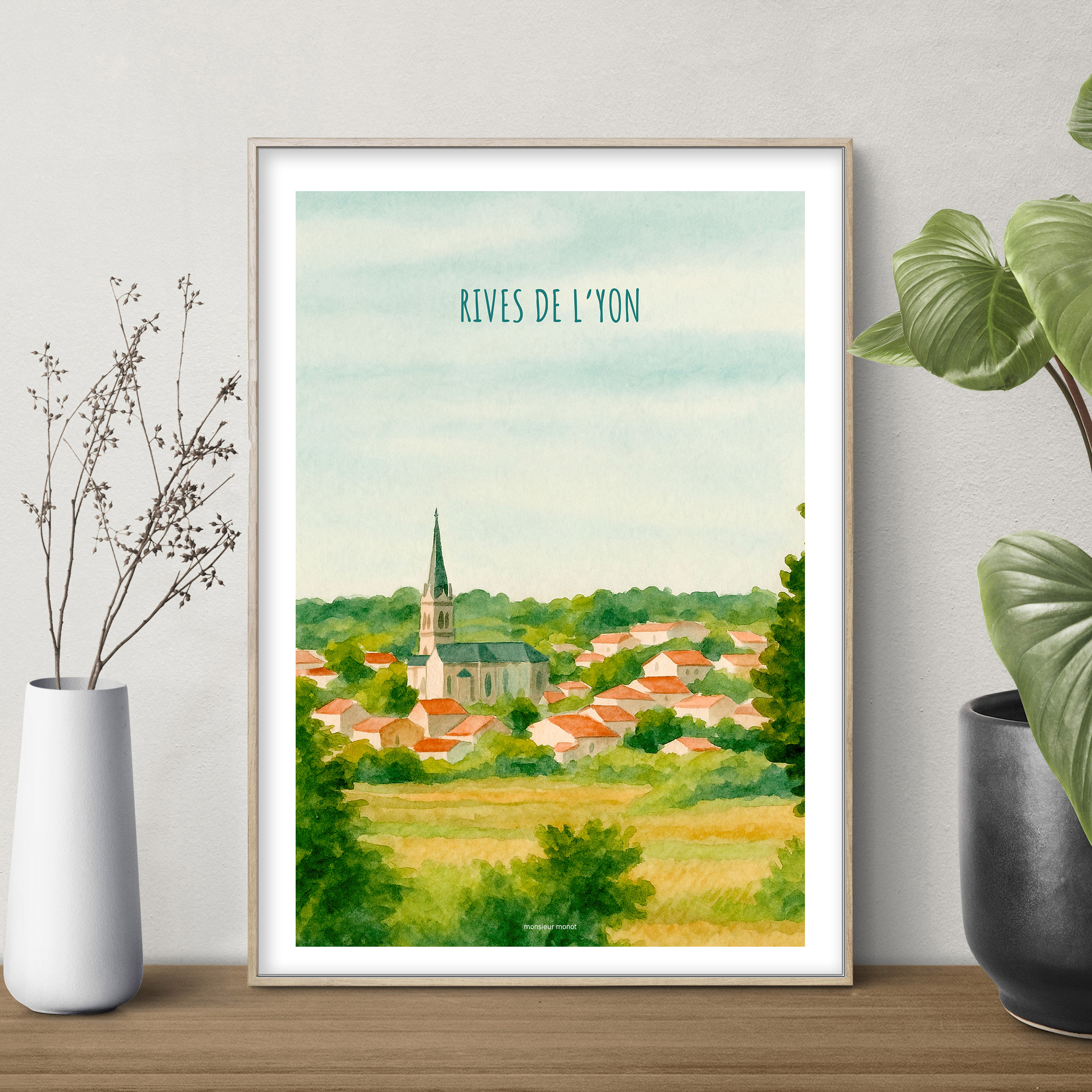 affiche Rives de lYon