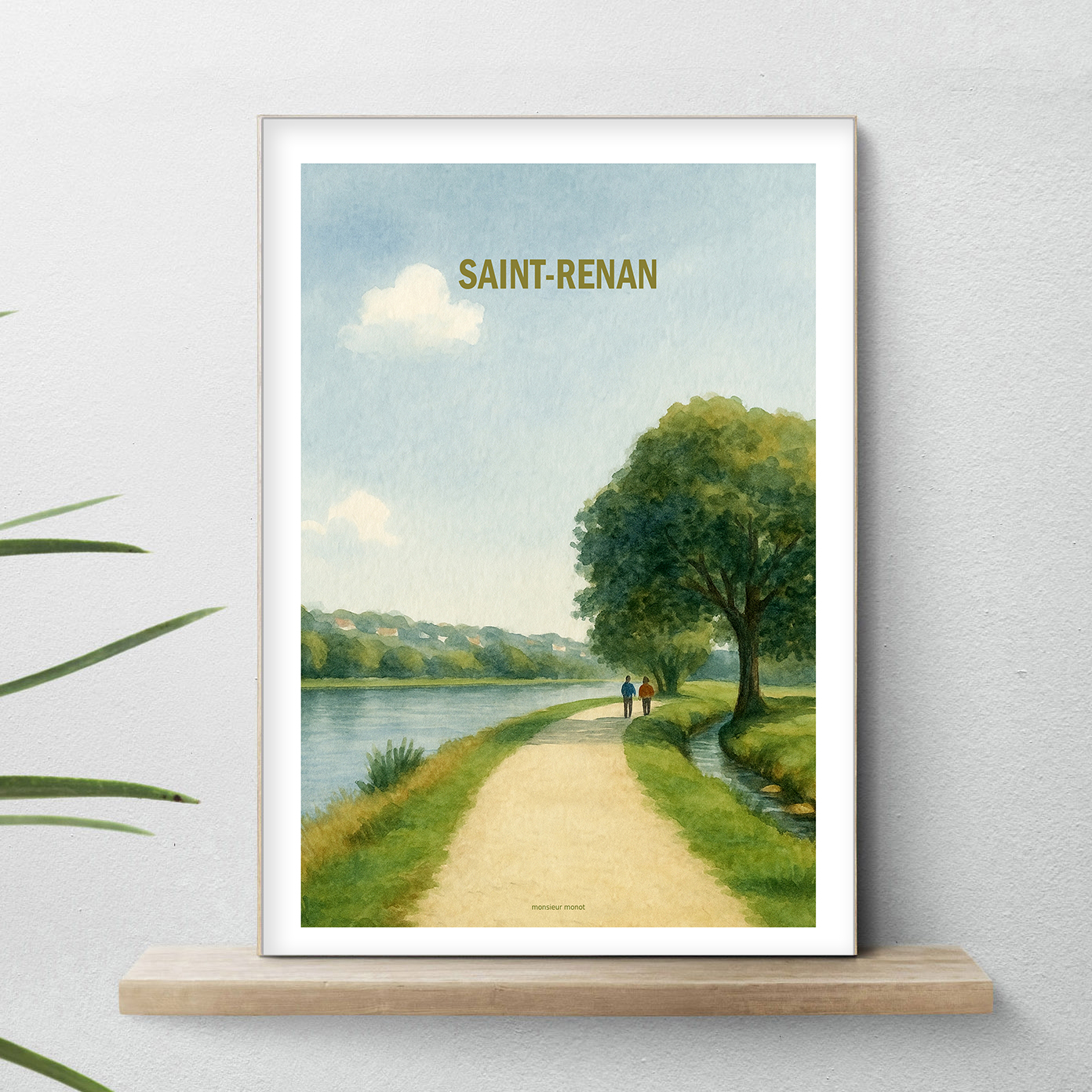affiche saint-renan lac nouveau