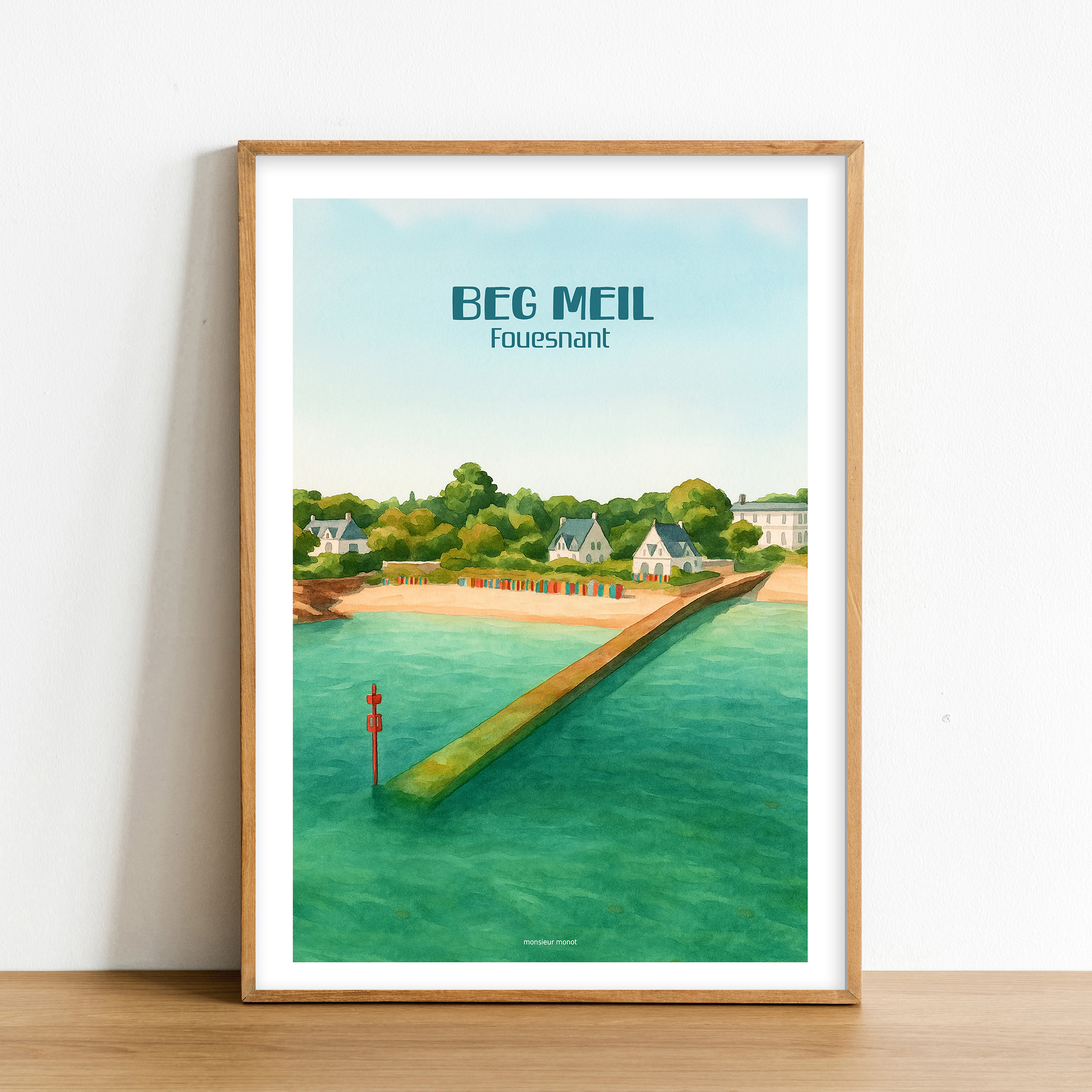 Affiche Beg Meil Fouesnant