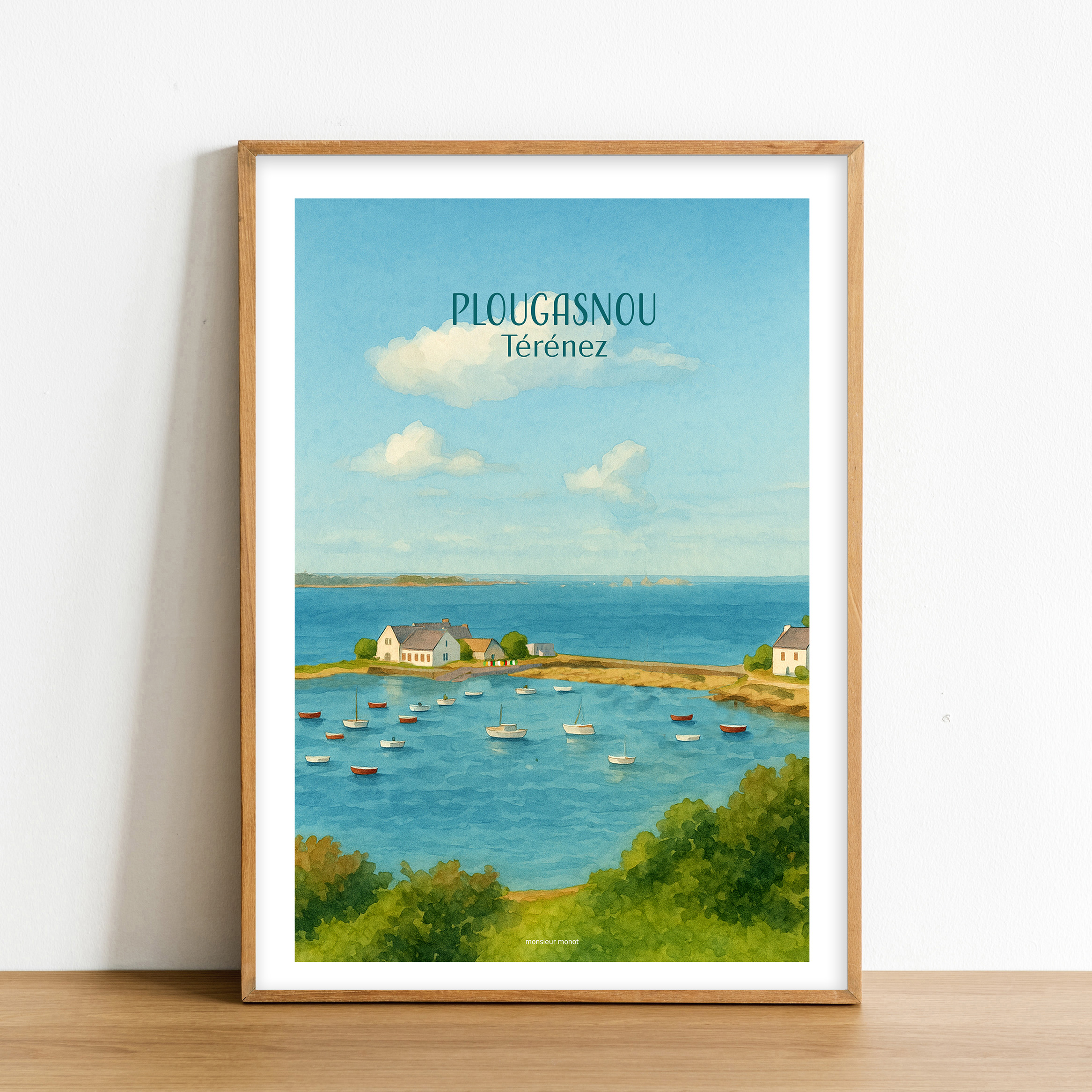 Affiche Plougasnou Térénez