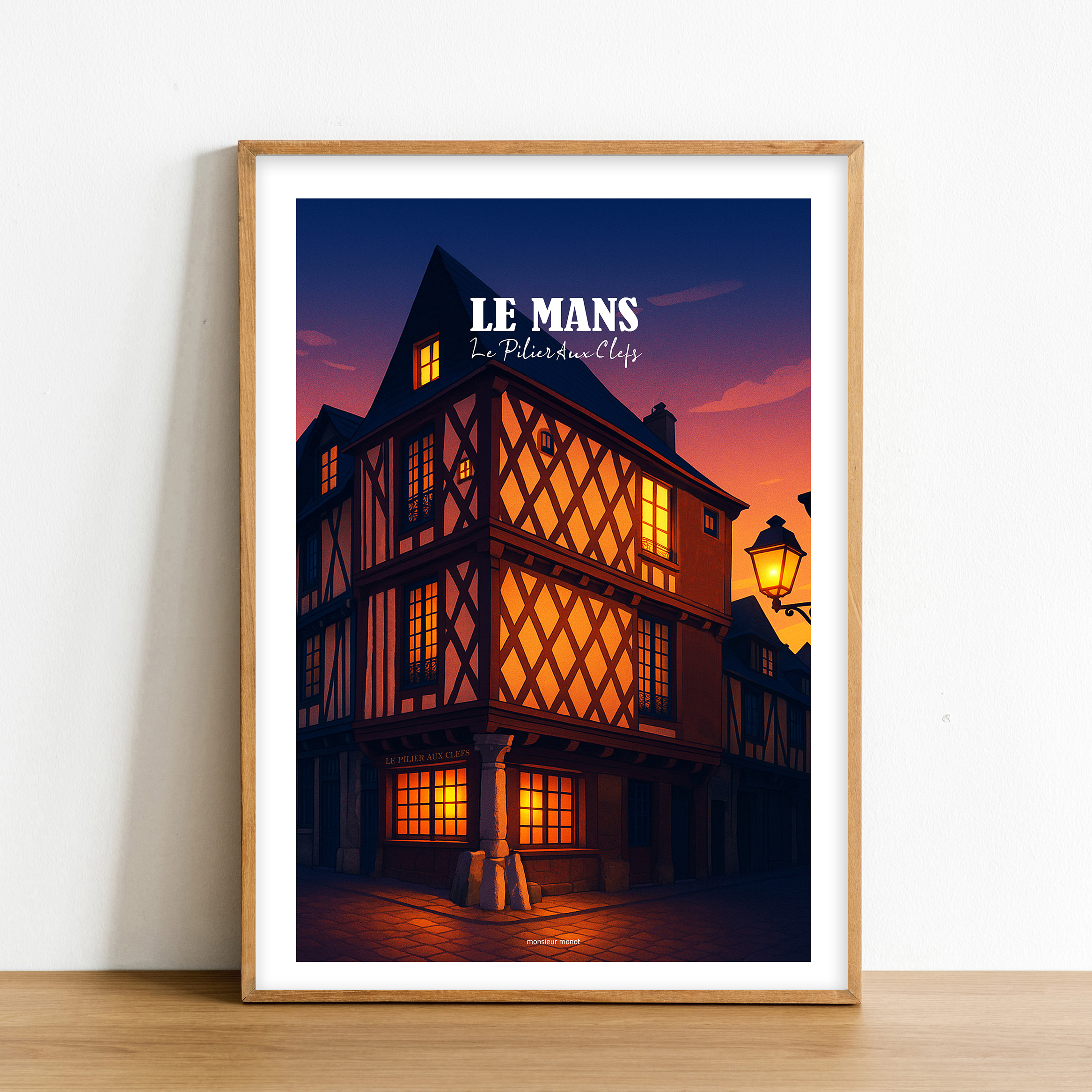 Affiche Le Mans la nuit