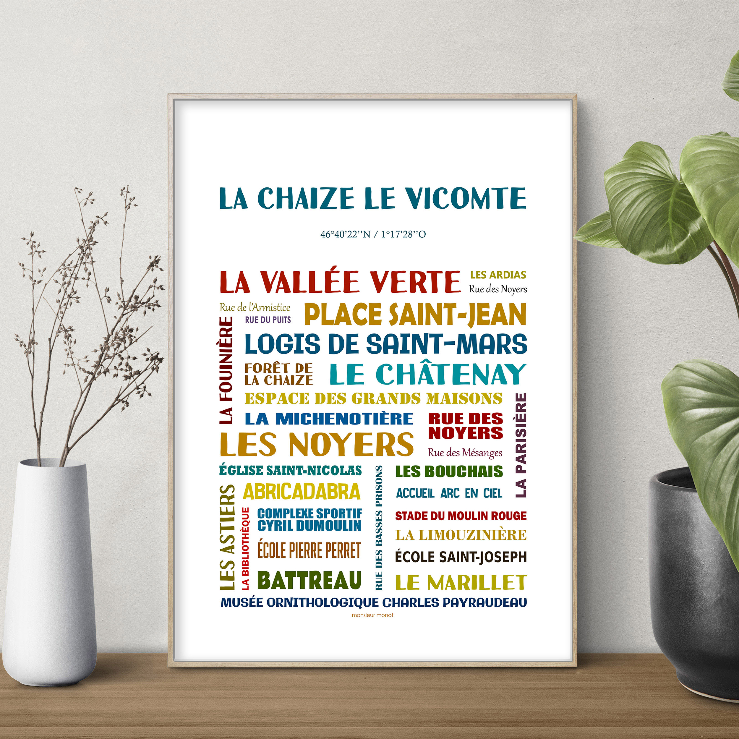 affiche La Chaize Le Vicomte