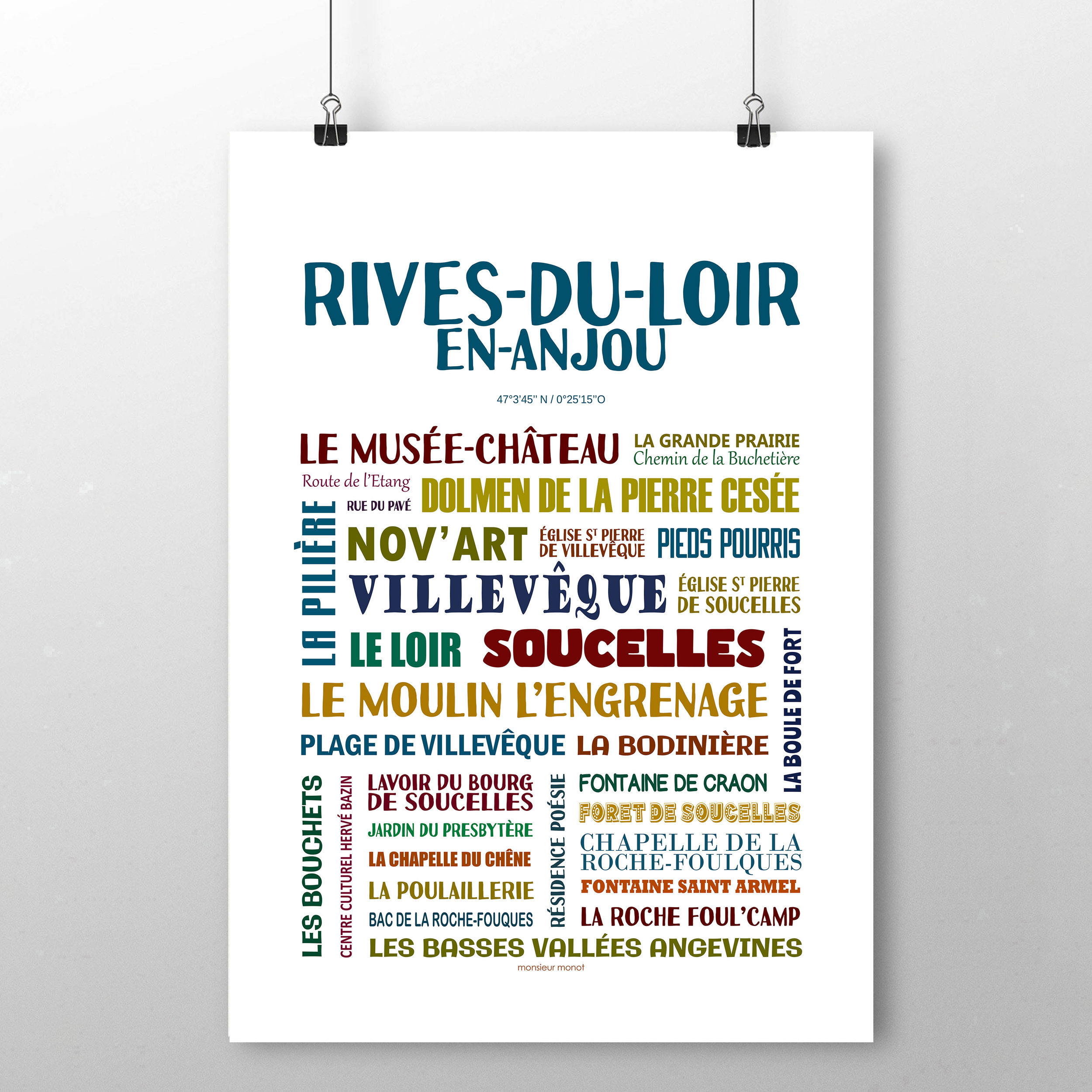 Affiche Rives du Loir en Anjou 2