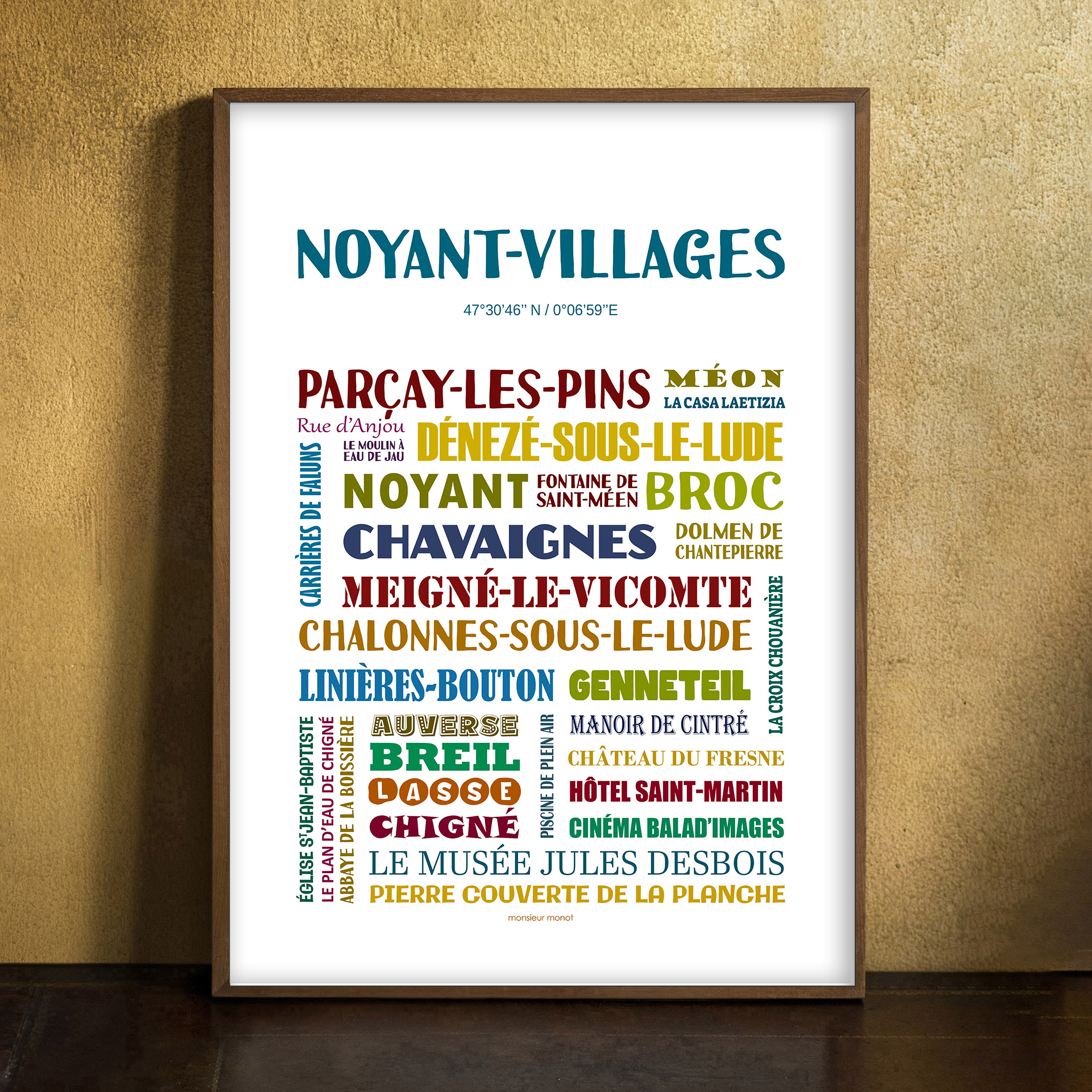 affiche Noyant Villages