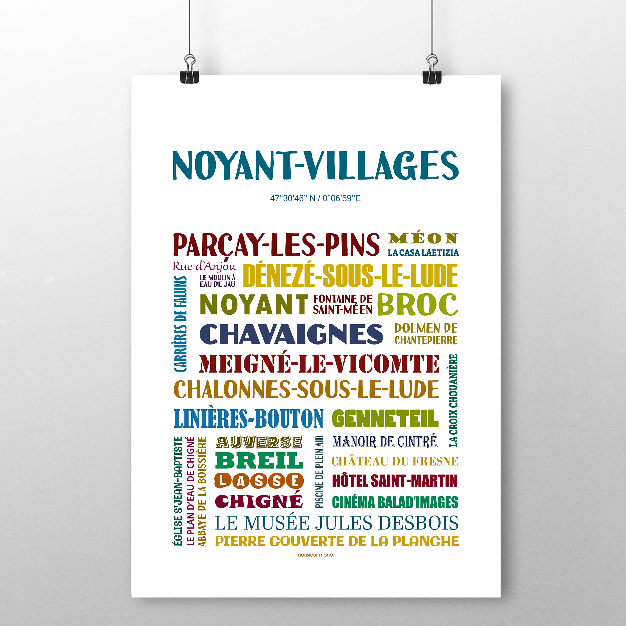 Affiche Noyant Villages 2