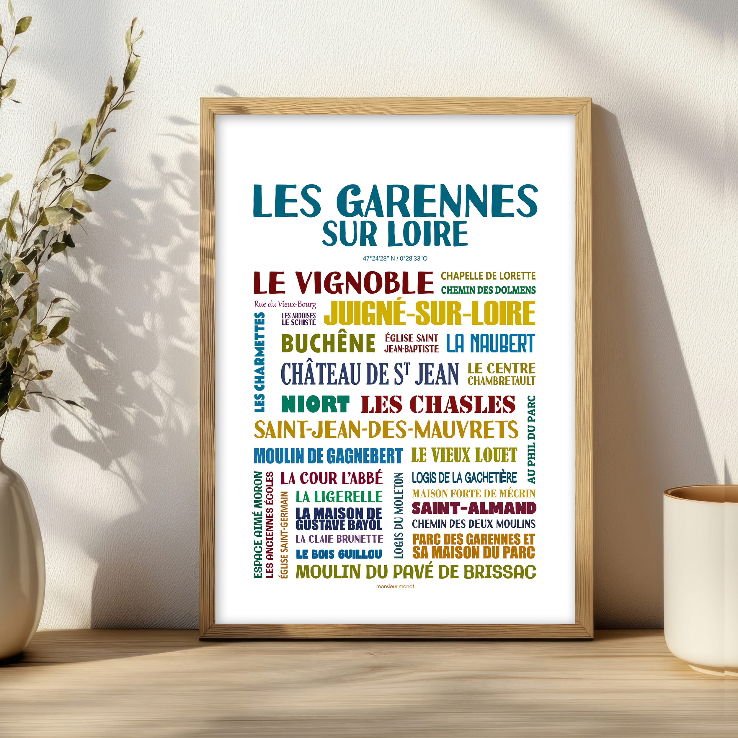 Affiche Les Garennes sur Loire