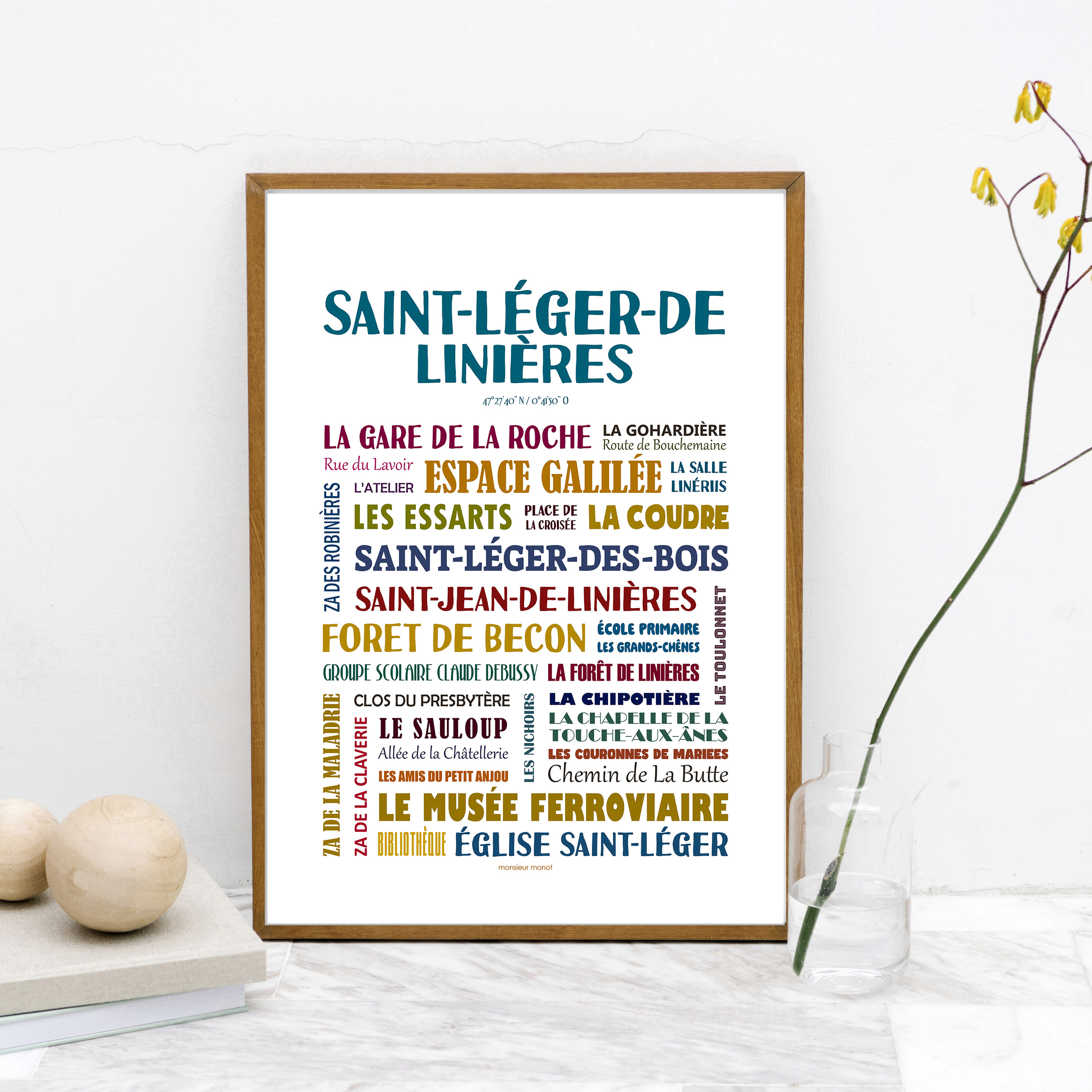 Affiche Saint Léger de Linières