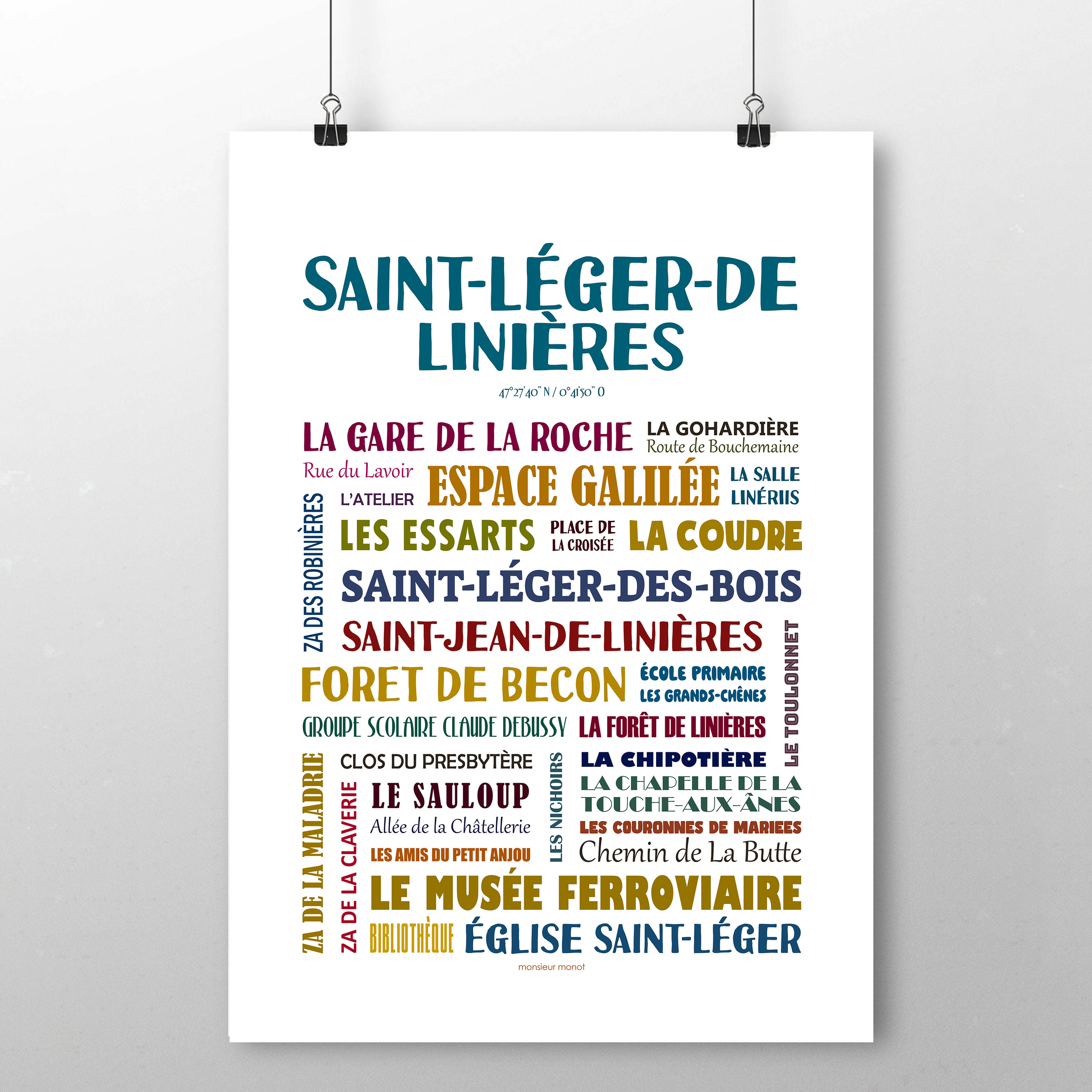 Affiche Saint Léger de Linières 2