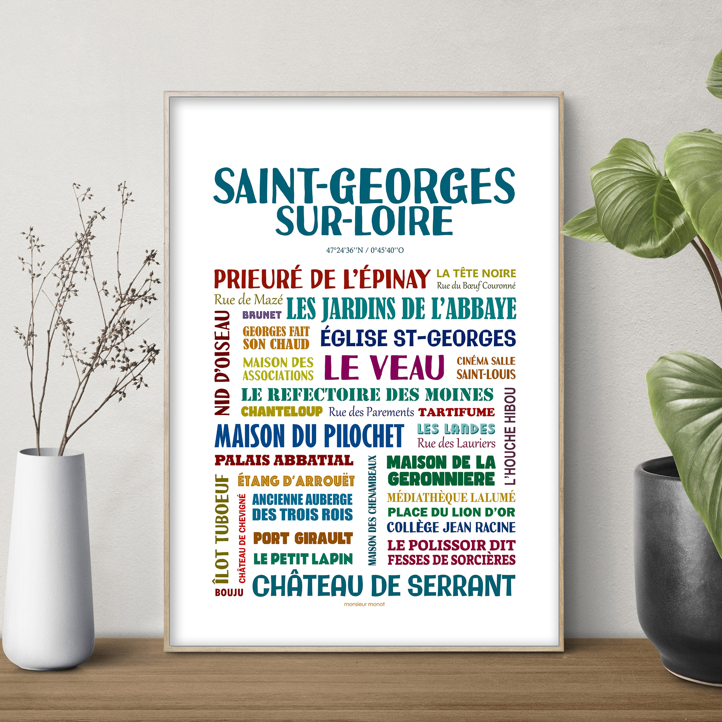 affiche Saint Georges Sur Loire